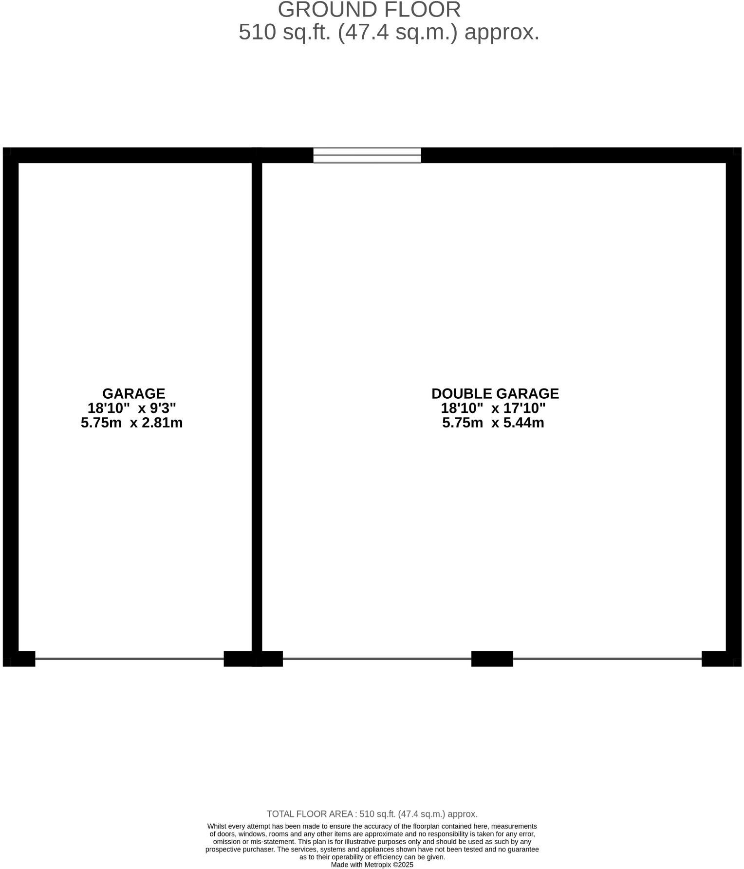 Nottingham Road, Tansley, DE4 floorplan