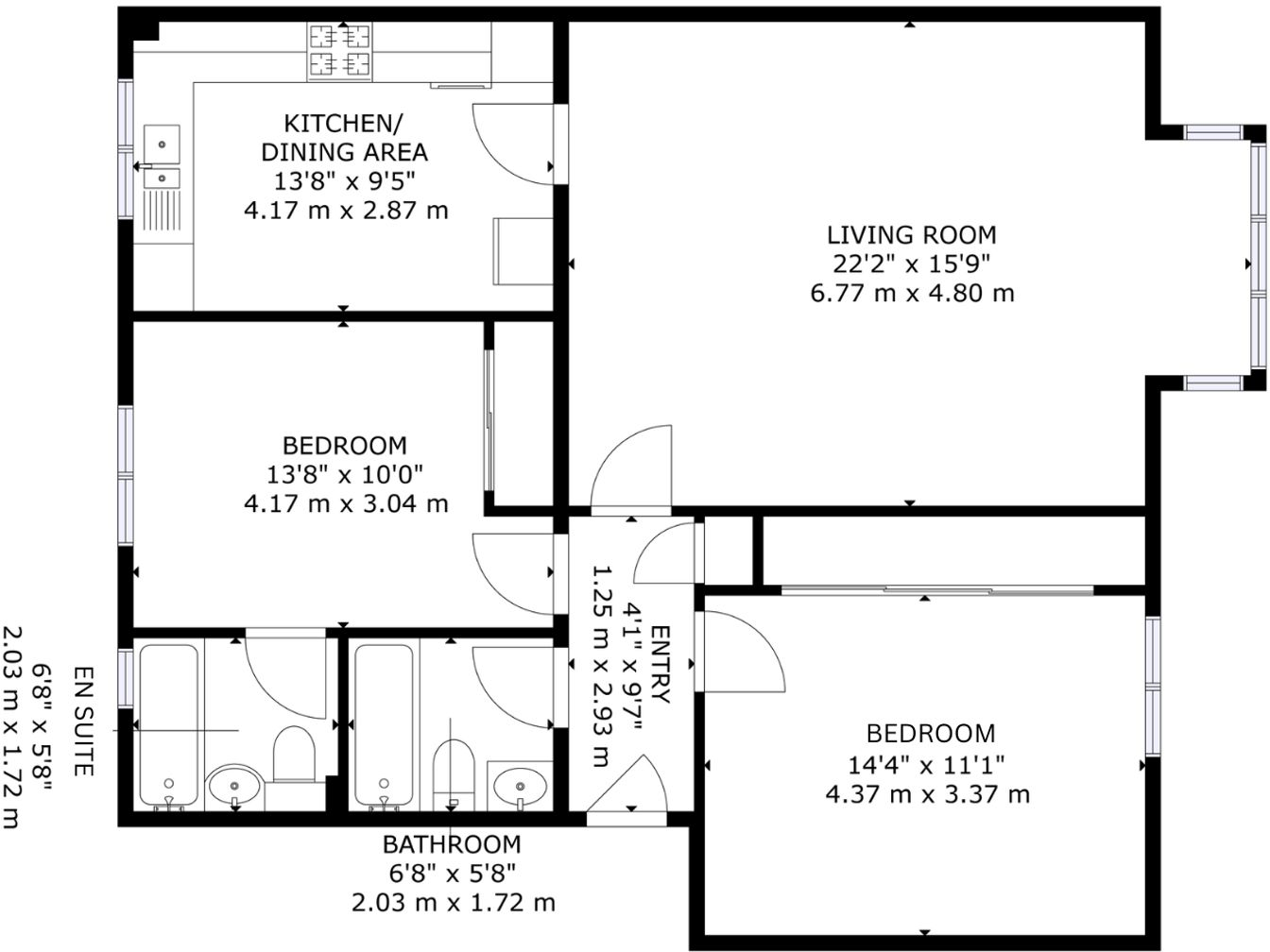 113 Jeanfield Road floorplan
