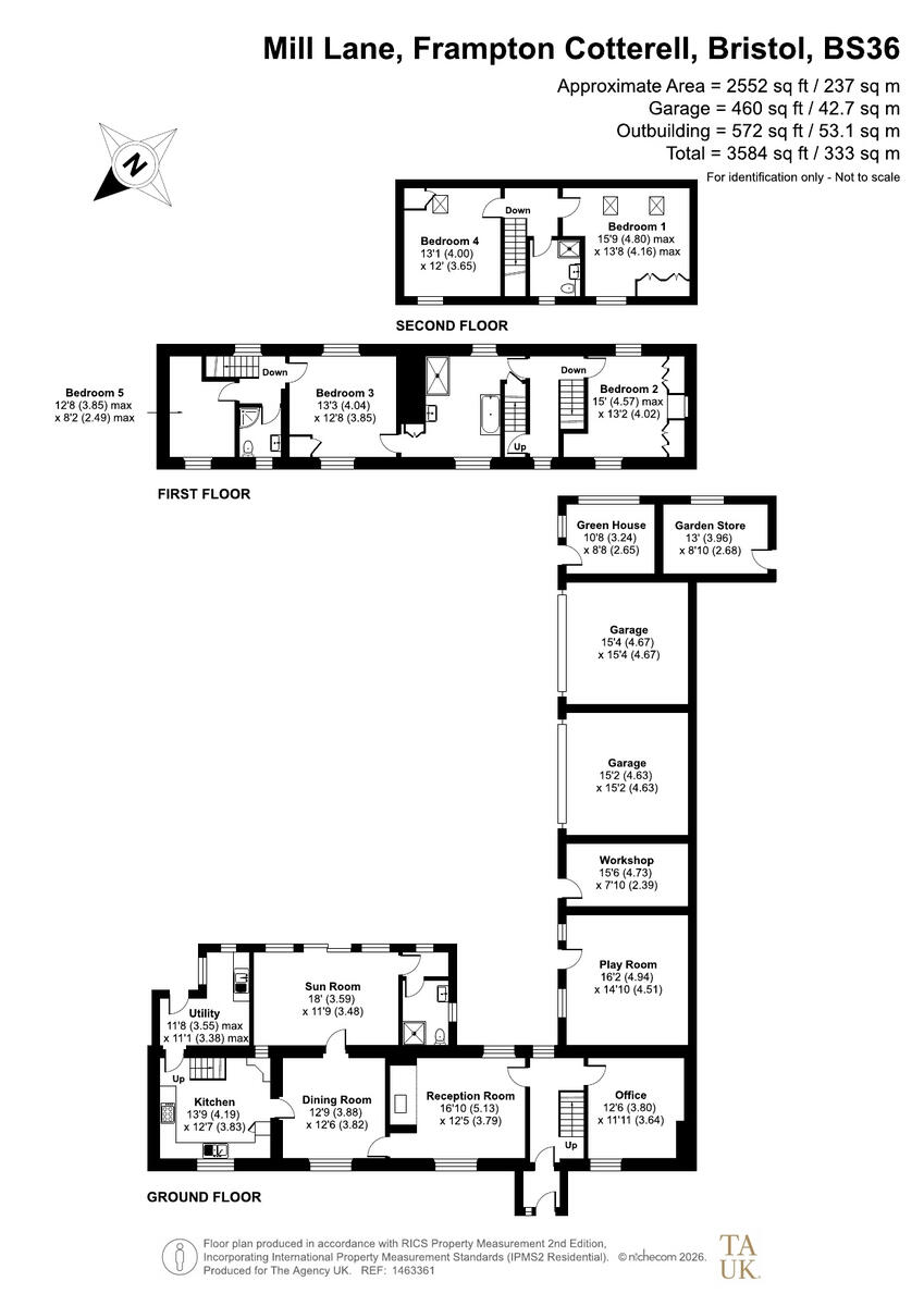 Mill Lane, Bristol, BS36 floorplan
