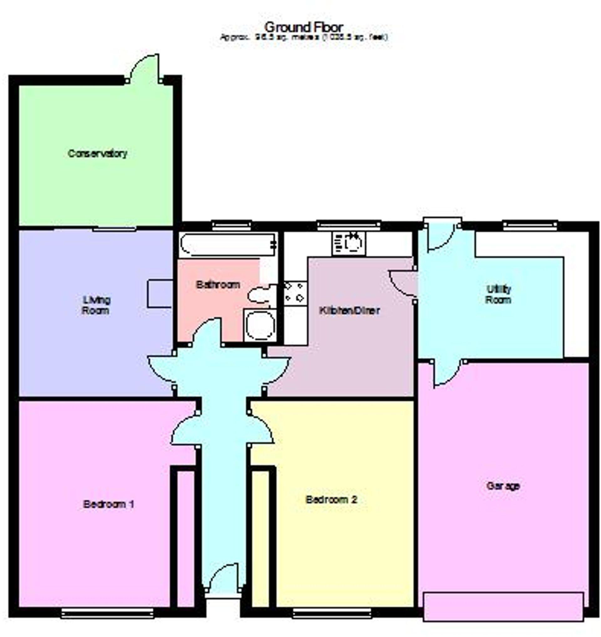 Ravensbourne Avenue, East Boldon, NE36 floorplan