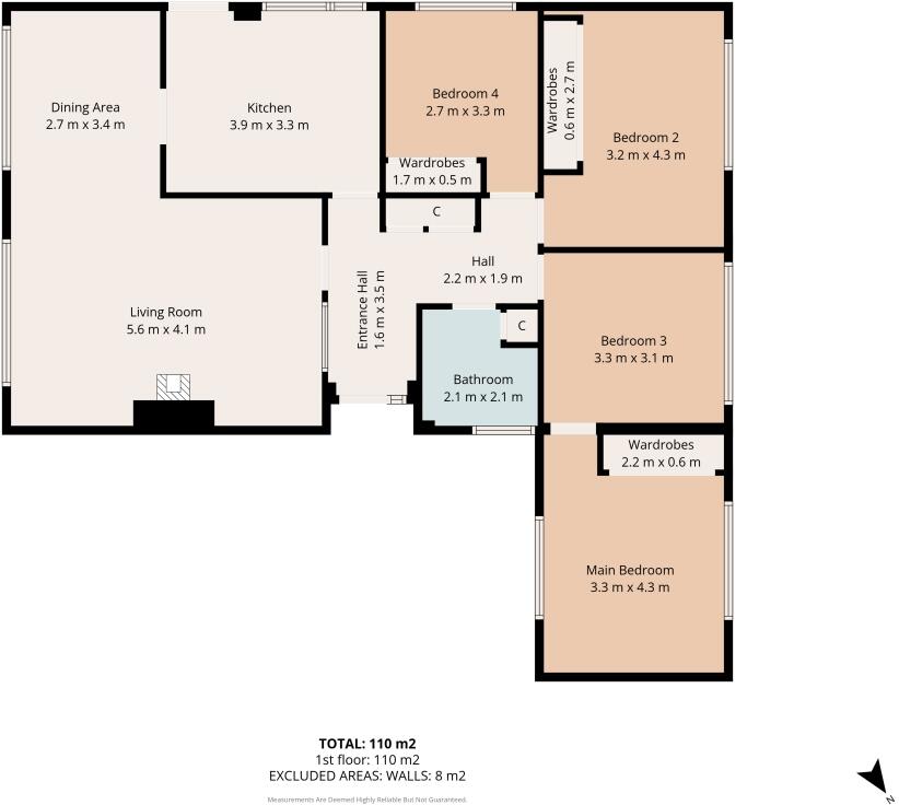 Grenville Close, Marske-by-the-Sea, Redcar, Cleveland floorplan