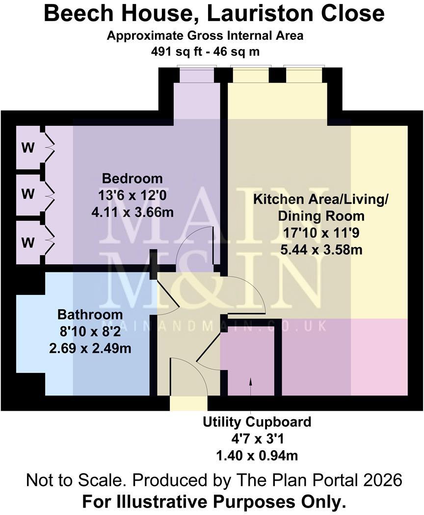 Lauriston Close, Manchester floorplan