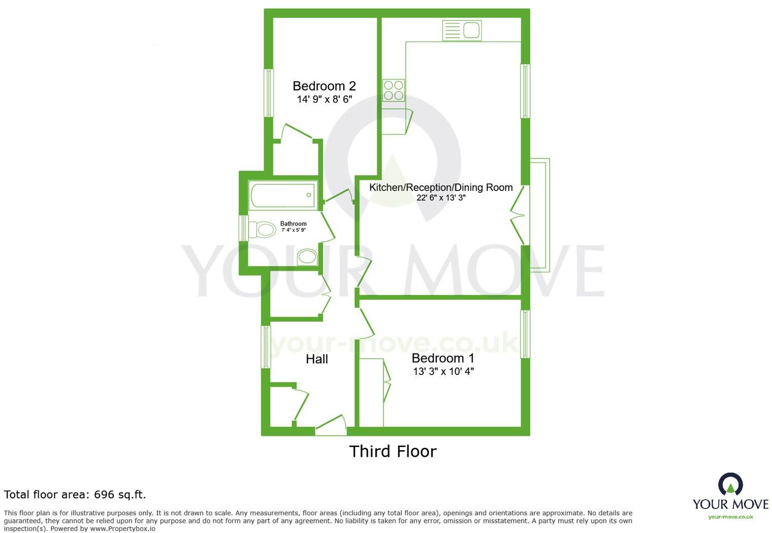 Cochrane Drive, Dartford, Kent, DA1 floorplan
