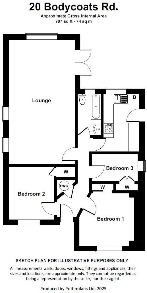 Bodycoats Road, Chandler's Ford, Eastleigh, SO53 floorplan