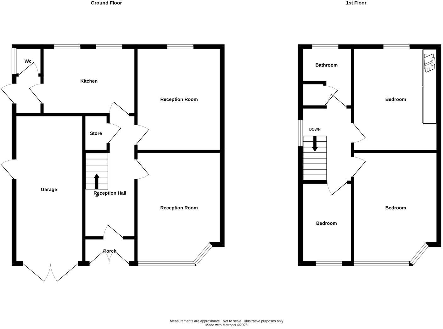 KINGSWINFORD, Standhills Road floorplan