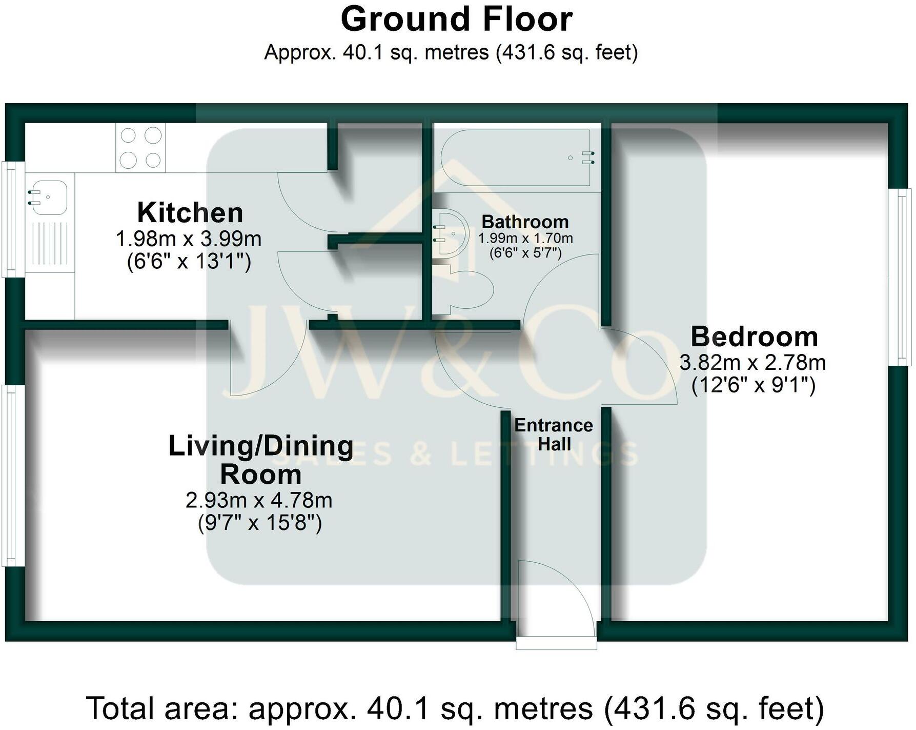 Thamesdale, London Colney, AL2 floorplan