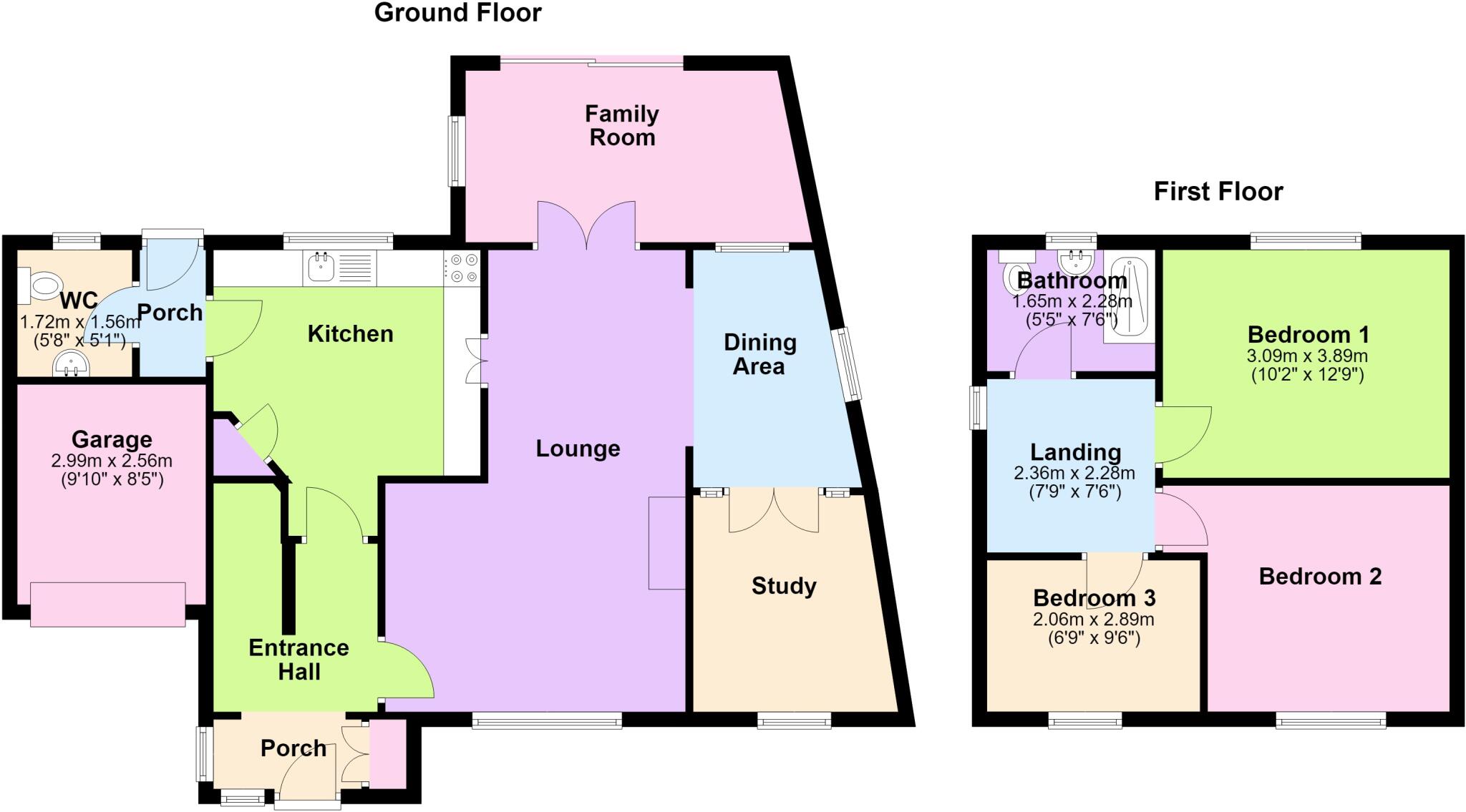 Royston Avenue, Orton Longueville, Peterborough floorplan