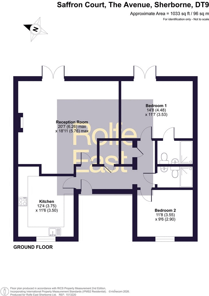 The Avenue, Sherborne floorplan