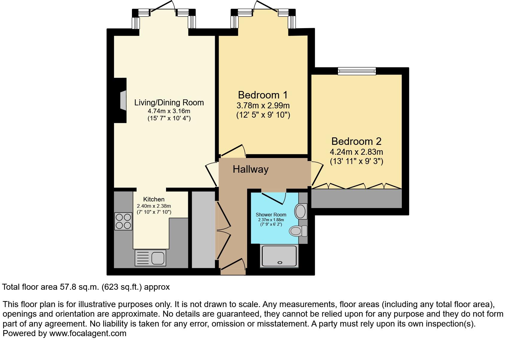 Ashleigh Court, Warboys floorplan
