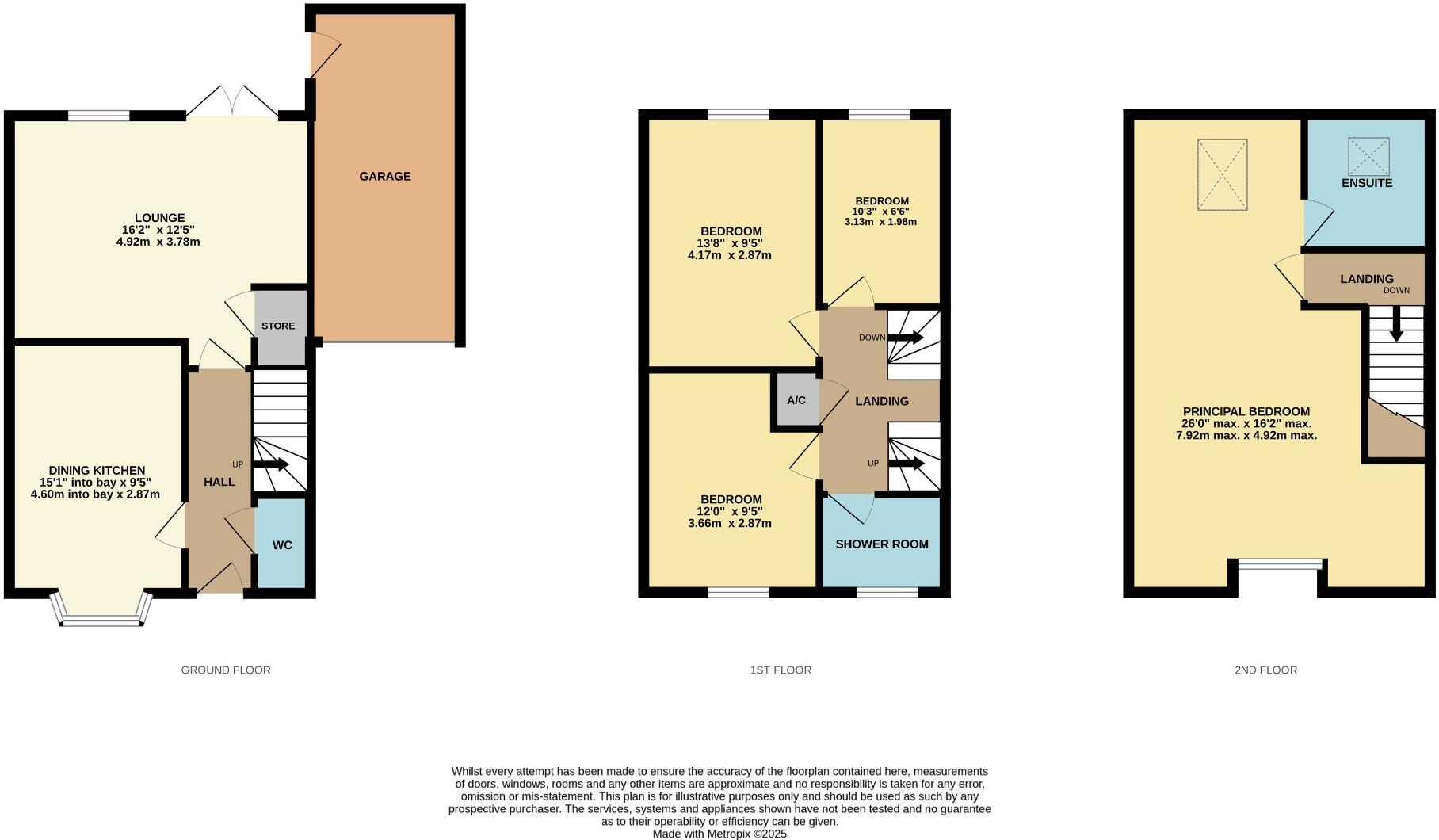 Saxthorpe Road, HAMILTON, Leicester, LE5 floorplan