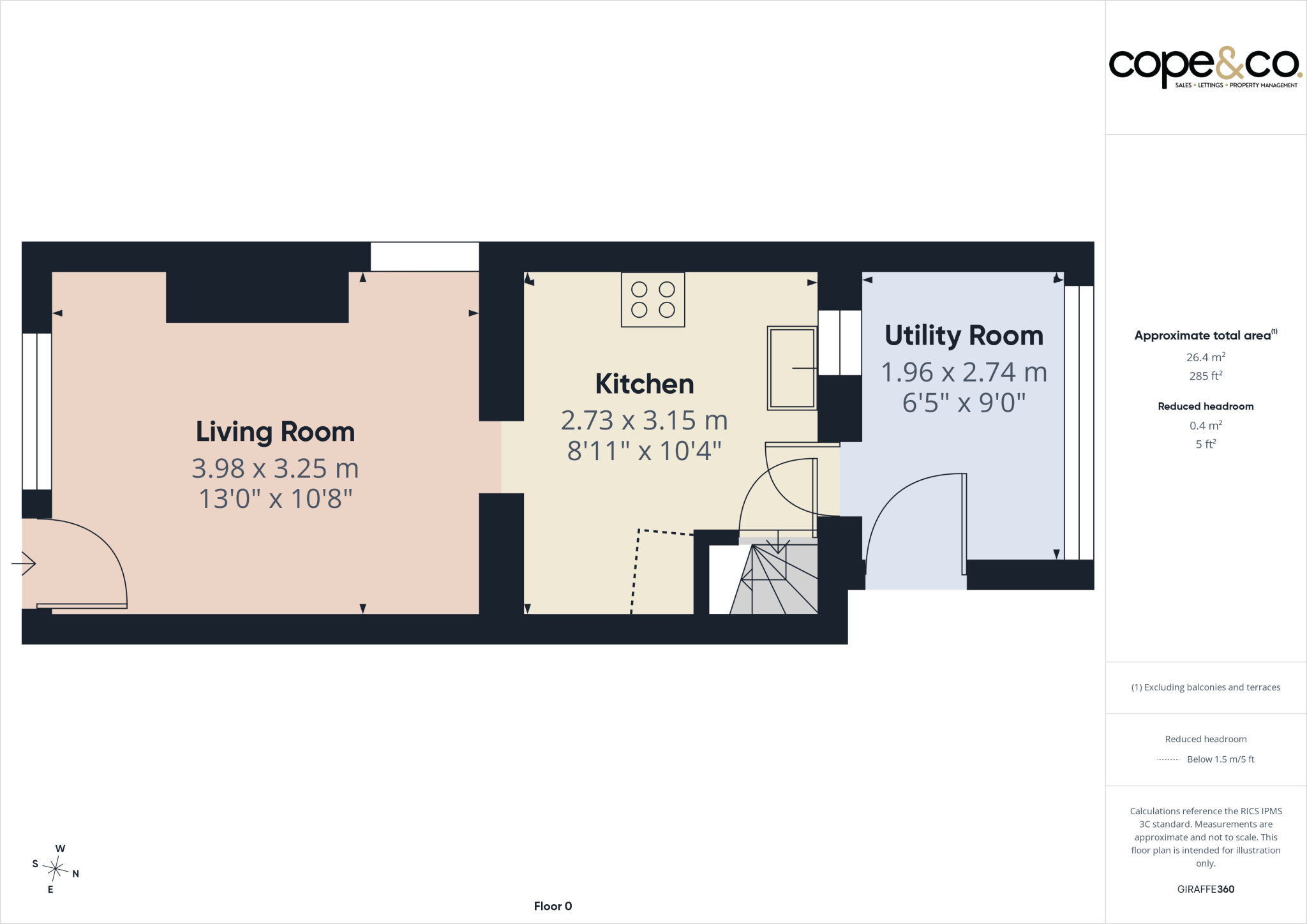 90 High Street, Riddings, Alfreton, Derbyshire DE55 4BJ floorplan