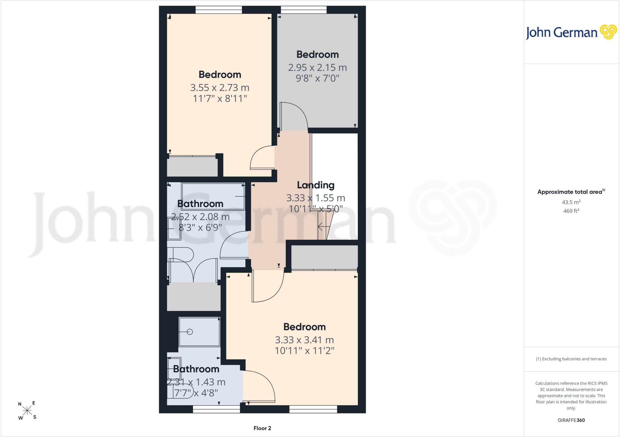 Avalon Drive, Chellaston floorplan