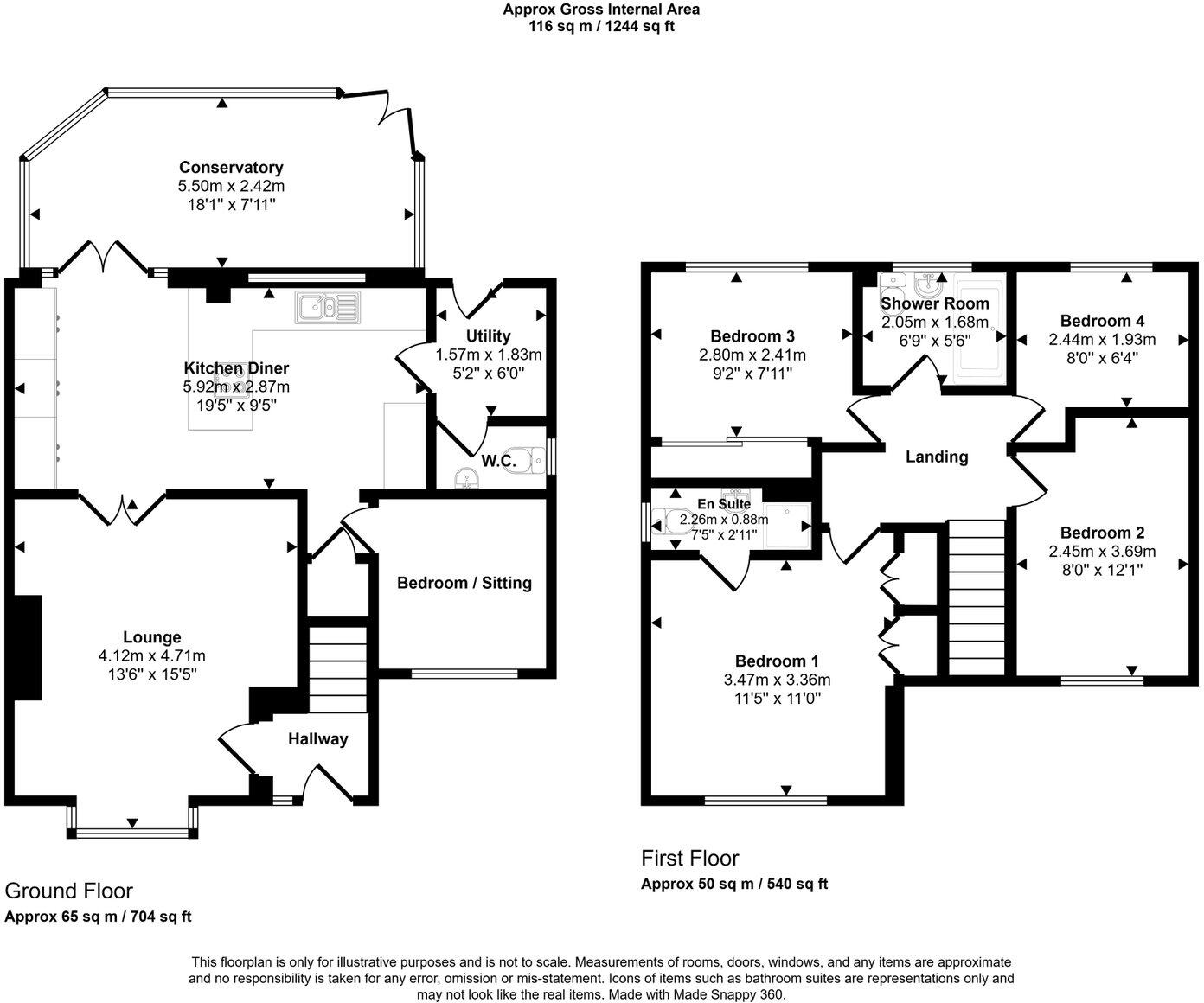 Foxgloves, Coulby Newham floorplan