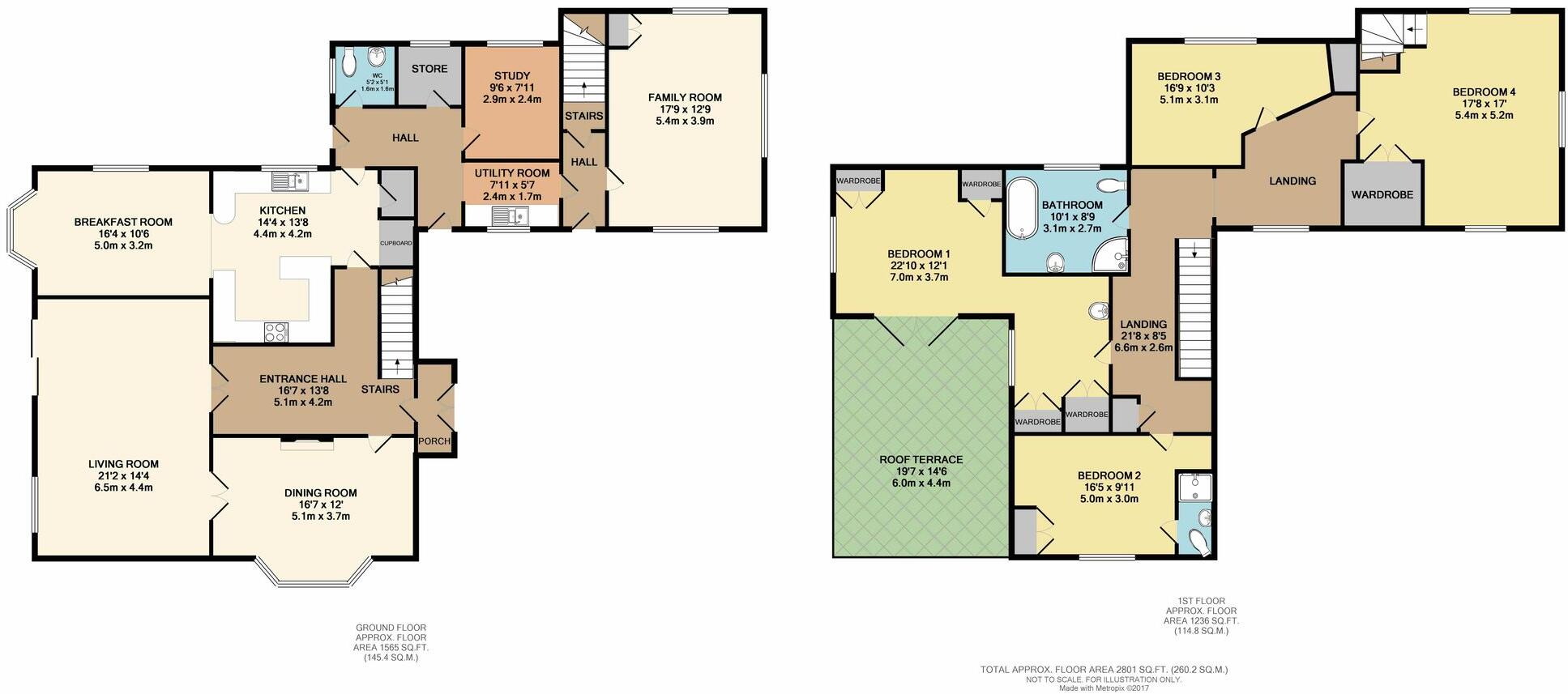 Nordley, Bridgnorth, WV16 floorplan