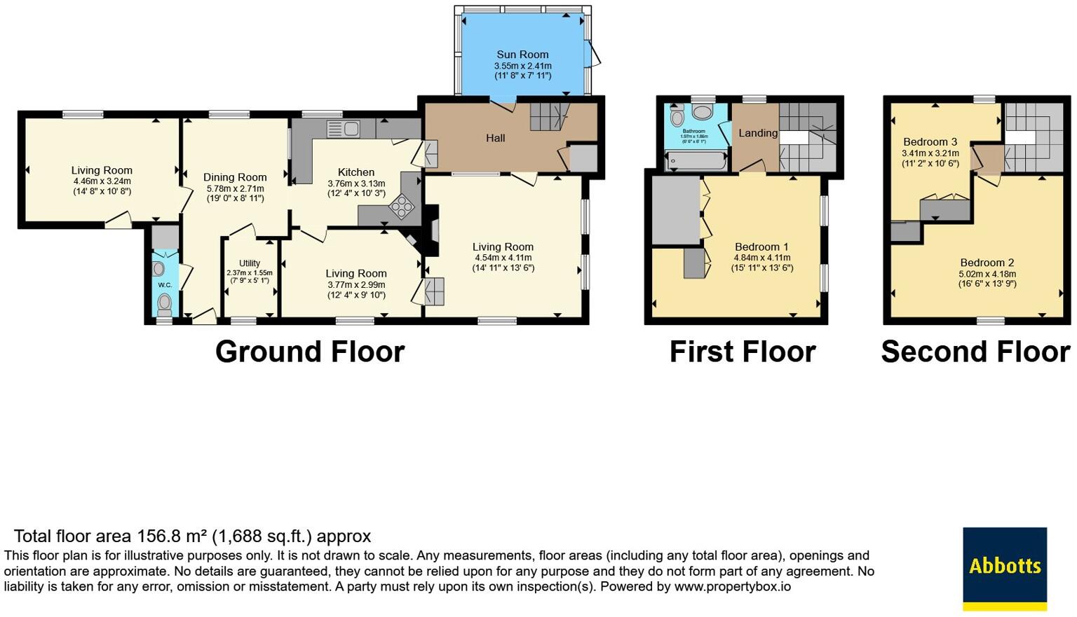 Whepstead, Bury St. Edmunds, Suffolk, IP29 floorplan