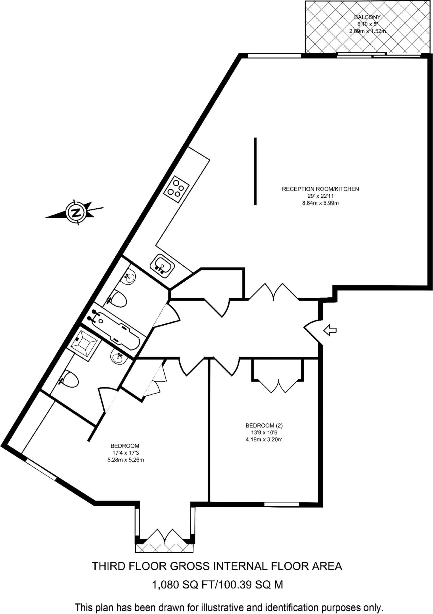 Renaissance Walk, Greenwich, London, SE10 floorplan