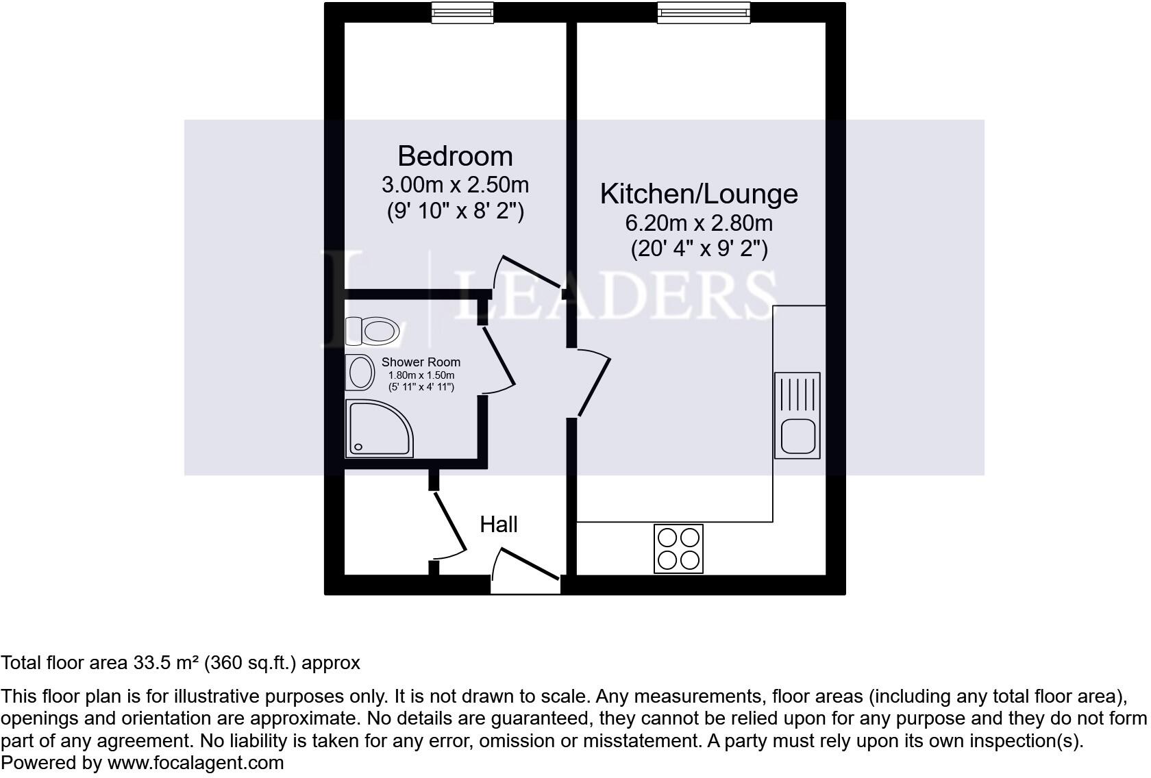 Hastings Street, Luton, Bedfordshire, LU1 floorplan