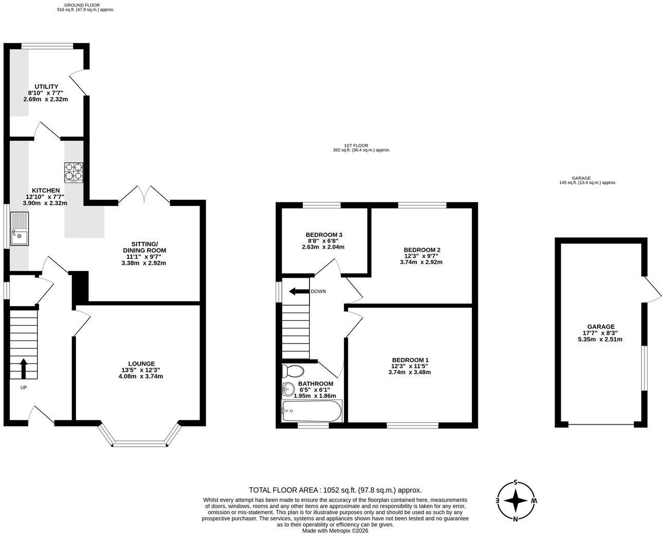 Stanley Road, Scunthorpe floorplan