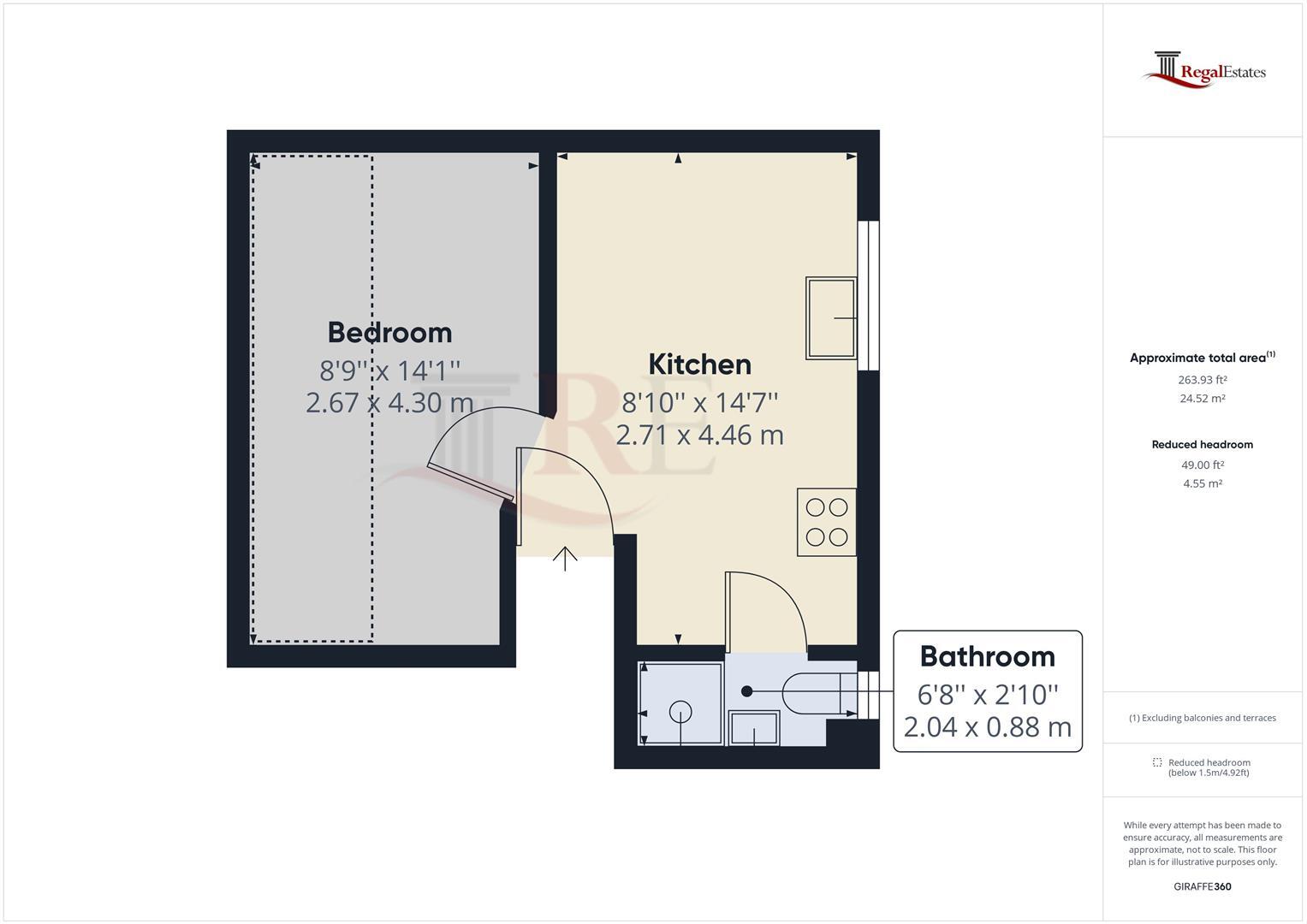 Brampton Road, London, NW9 9DD floorplan