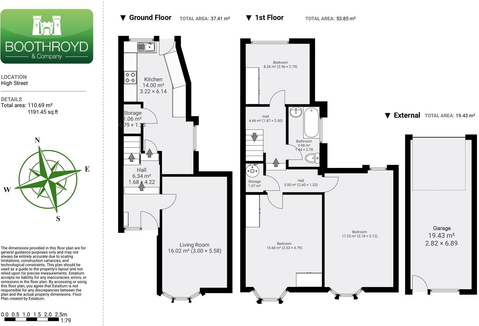High Street, Kenilworth floorplan