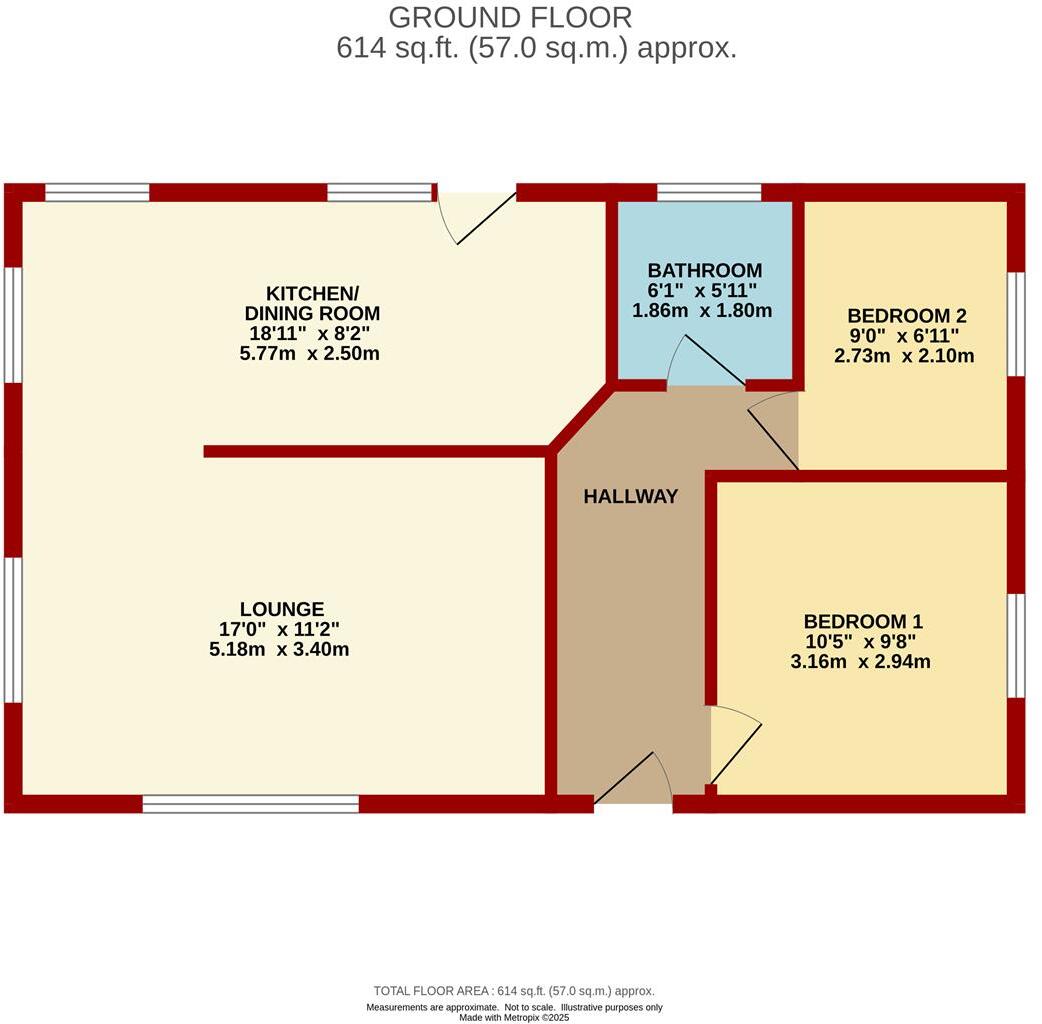 The Reddings, Cheltenham floorplan