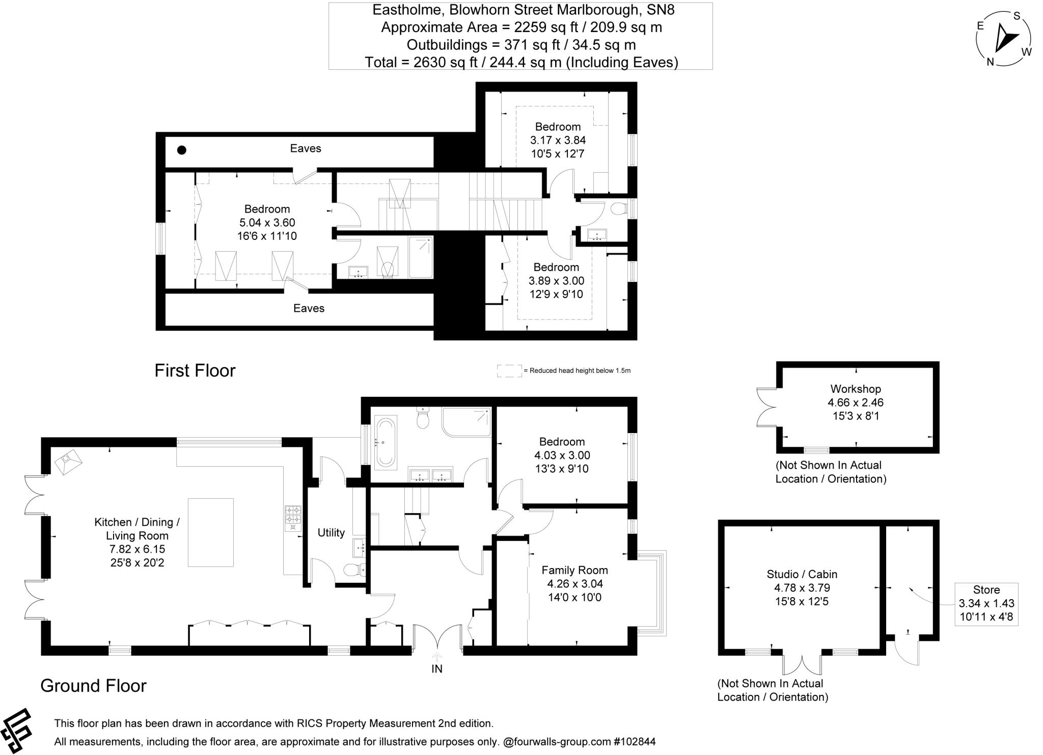 Blowhorn Street, Marlborough, SN8 floorplan
