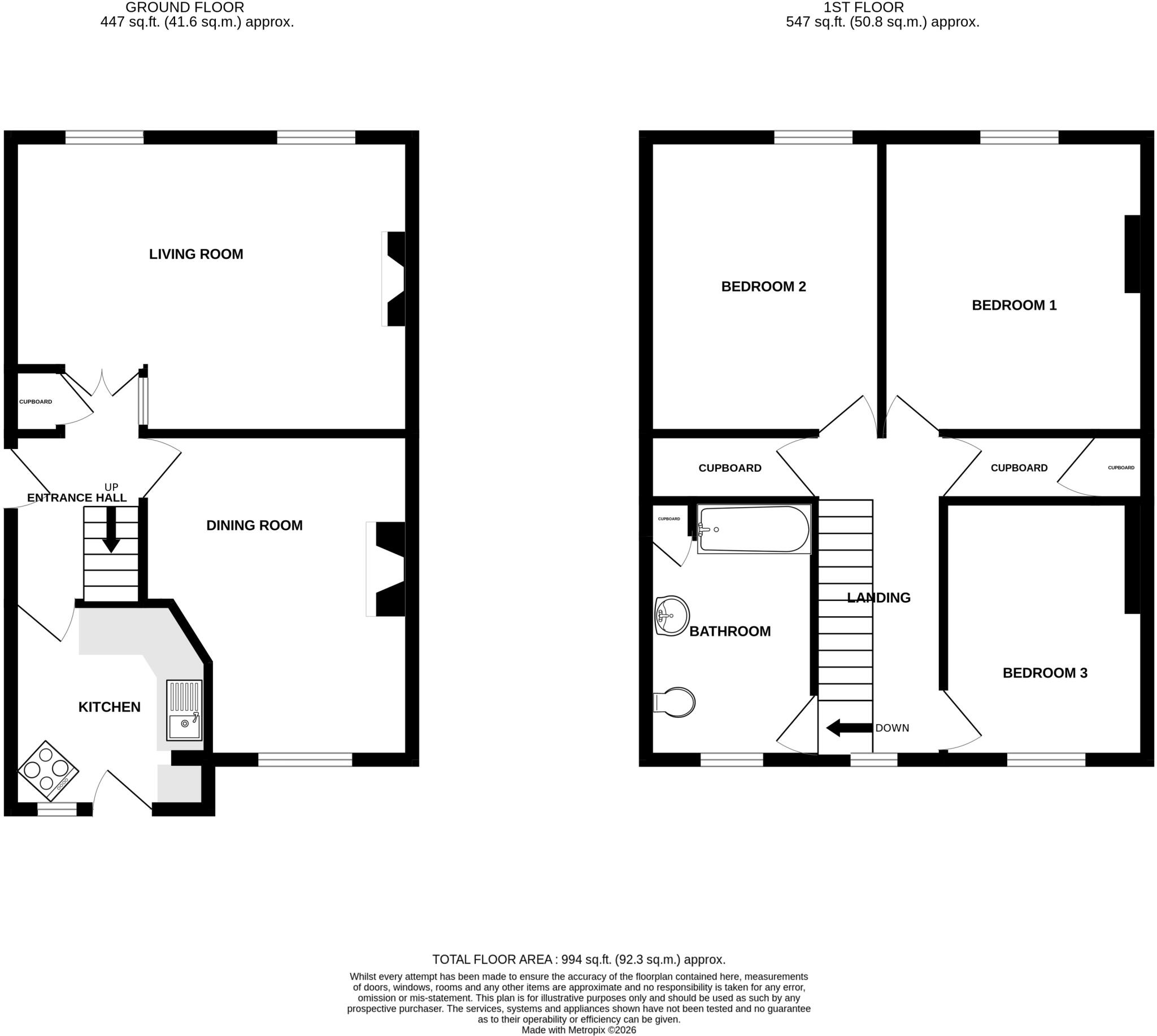 High Street, Ilminster, Somerset, TA19 floorplan