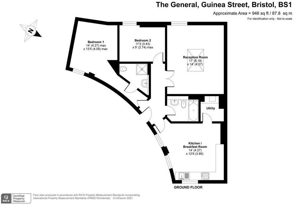 82 The General, Guinea Street, Bristol floorplan