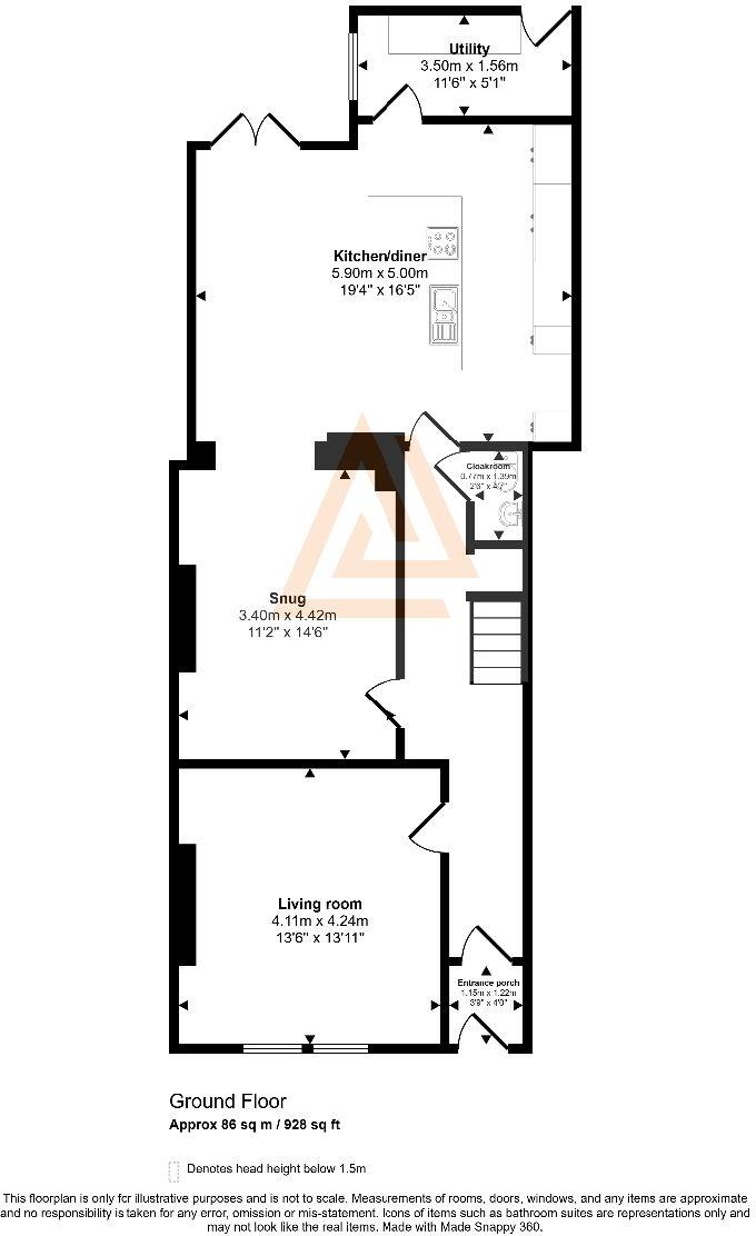 6 Bede Road, Barnard Castle, DL12 floorplan