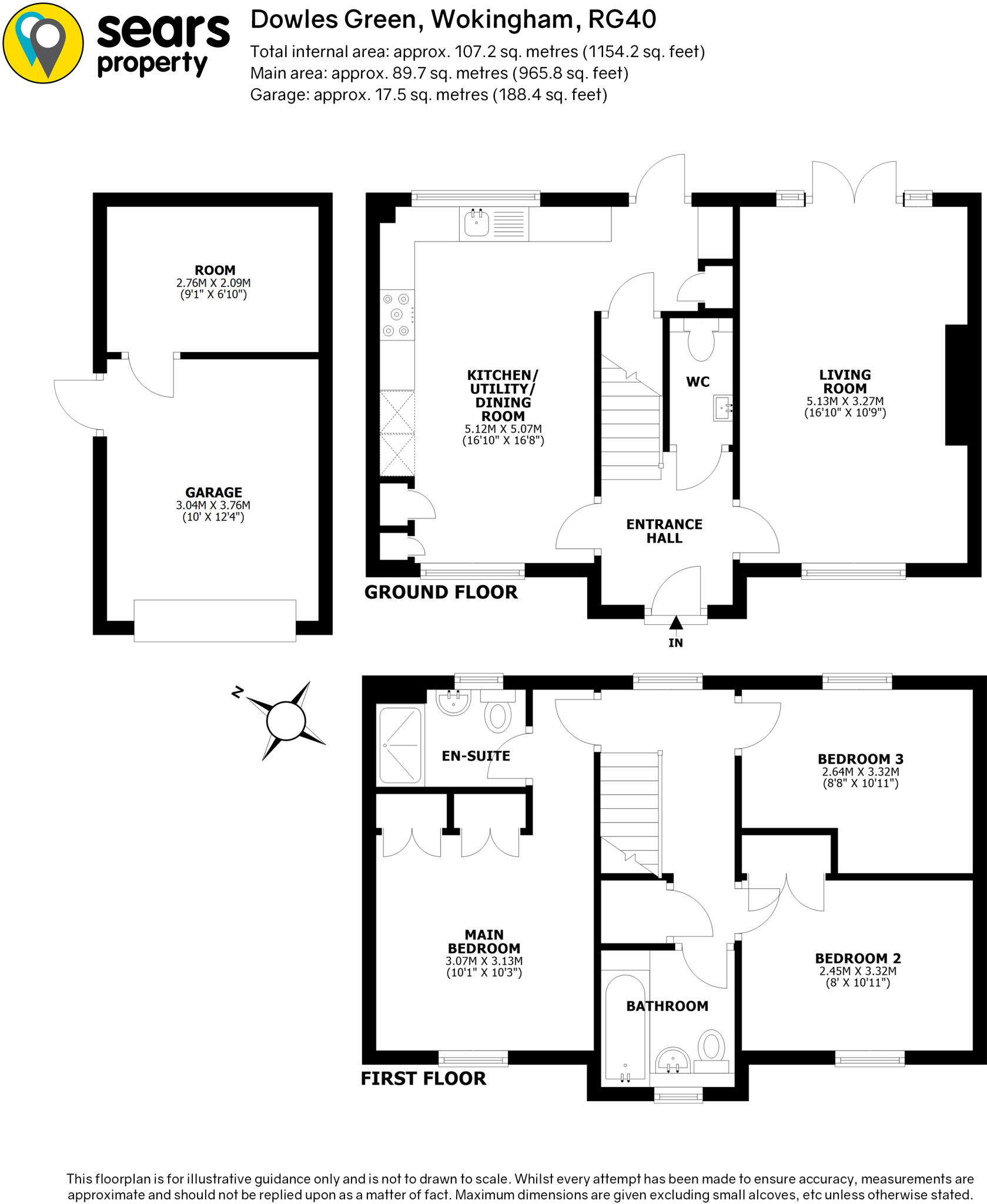 Dowles Green, Wokingham, RG40 floorplan