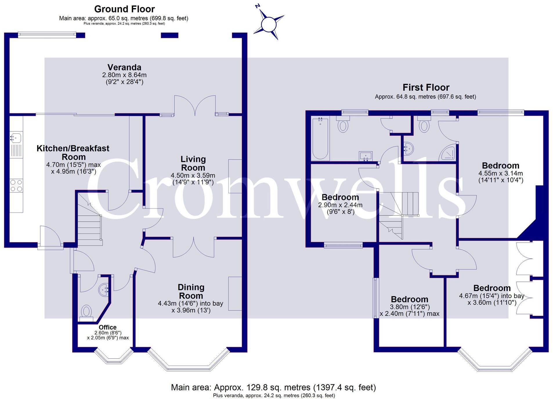 Bramshaw Rise, New Malden, KT3 floorplan