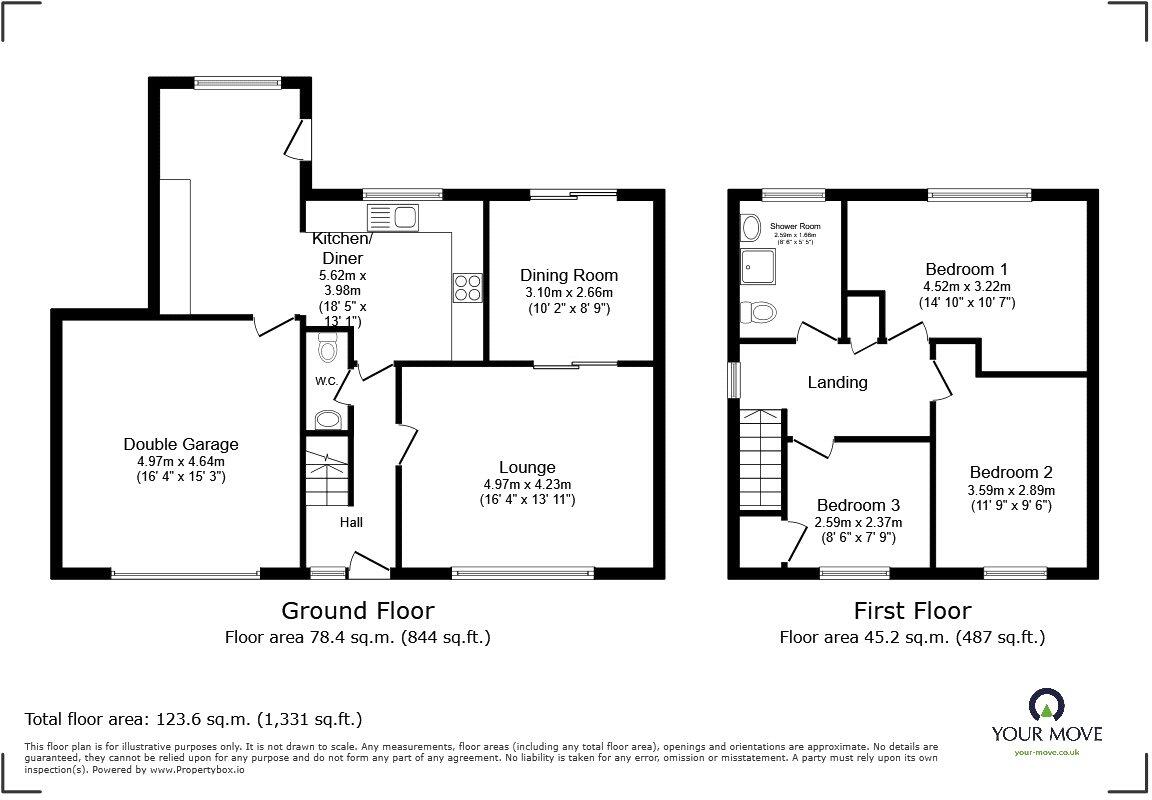 Bracken Drive, Wolvey, LE10 floorplan