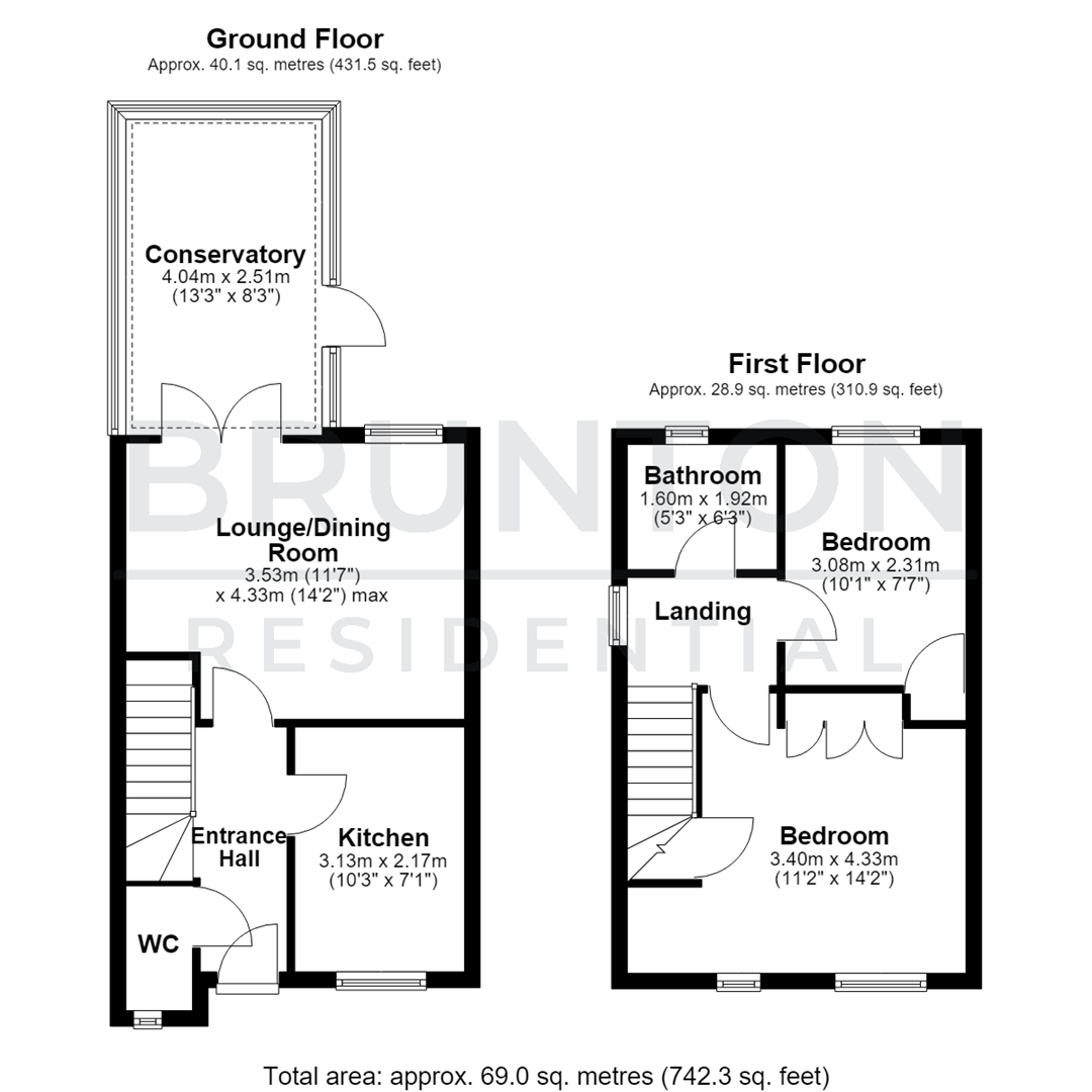 Howard Walk, Ashington, NE63 floorplan