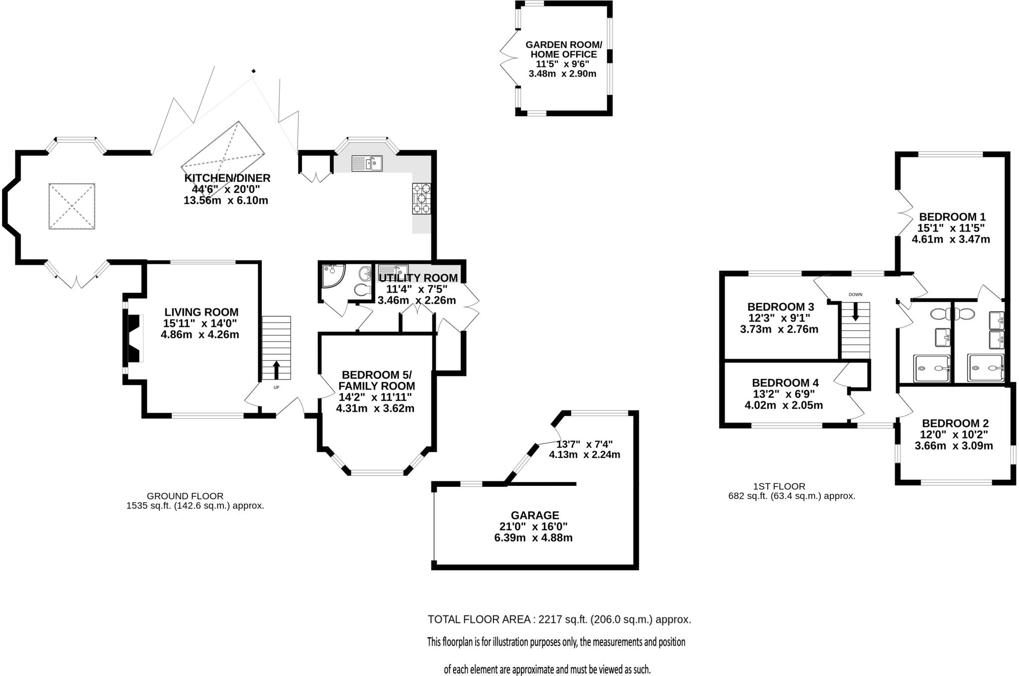 Westfield Avenue, Harpenden, AL5 floorplan