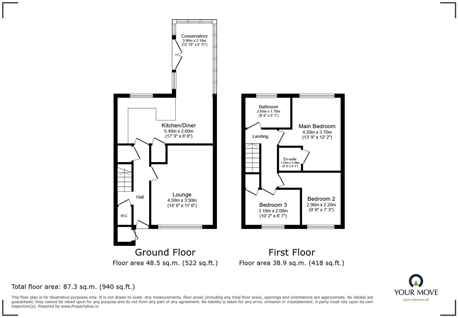 Tuscan Way, Chesterton, Newcastle, Staffordshire, ST5 floorplan