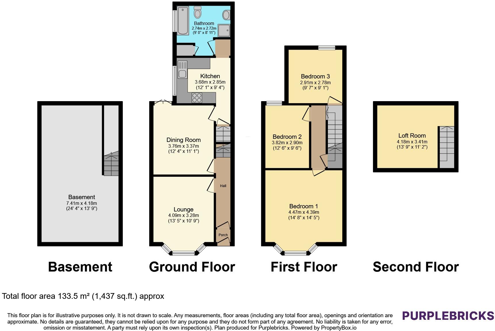 Empress Road, Liverpool, L7 floorplan