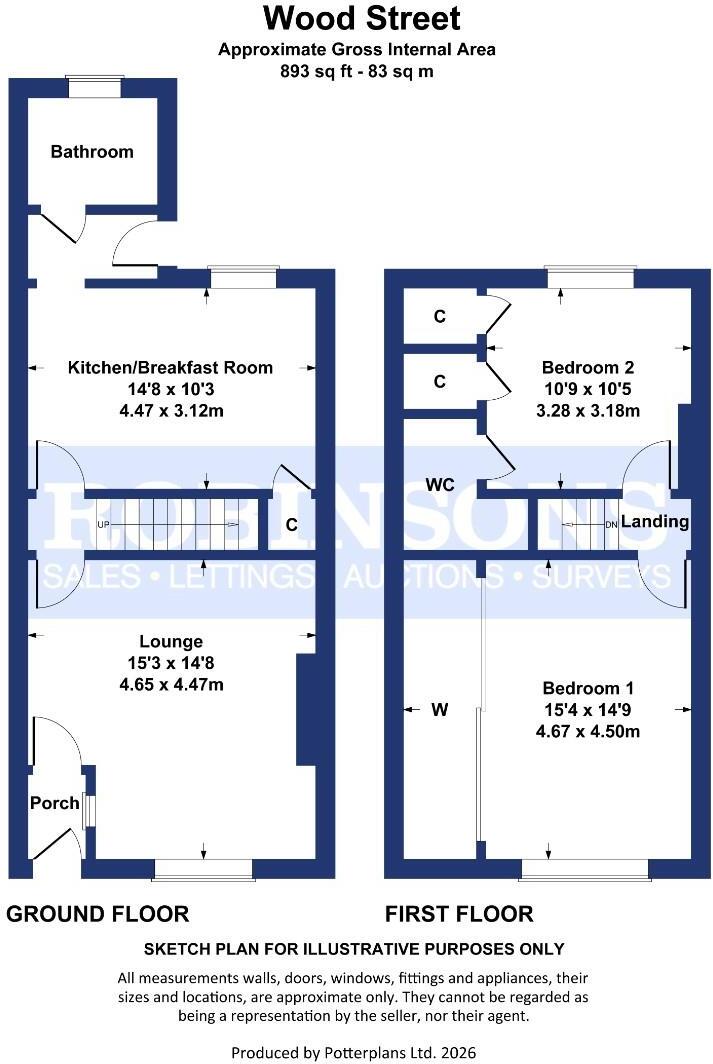 Wood Street, Spennymoor floorplan