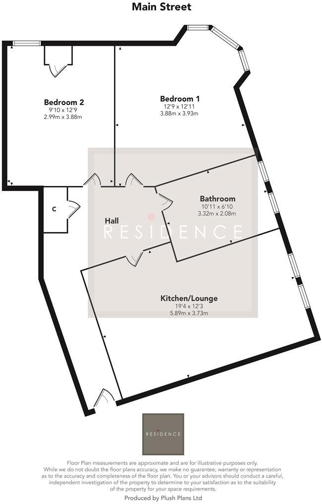 Main Street, Cambuslang, Glasgow floorplan