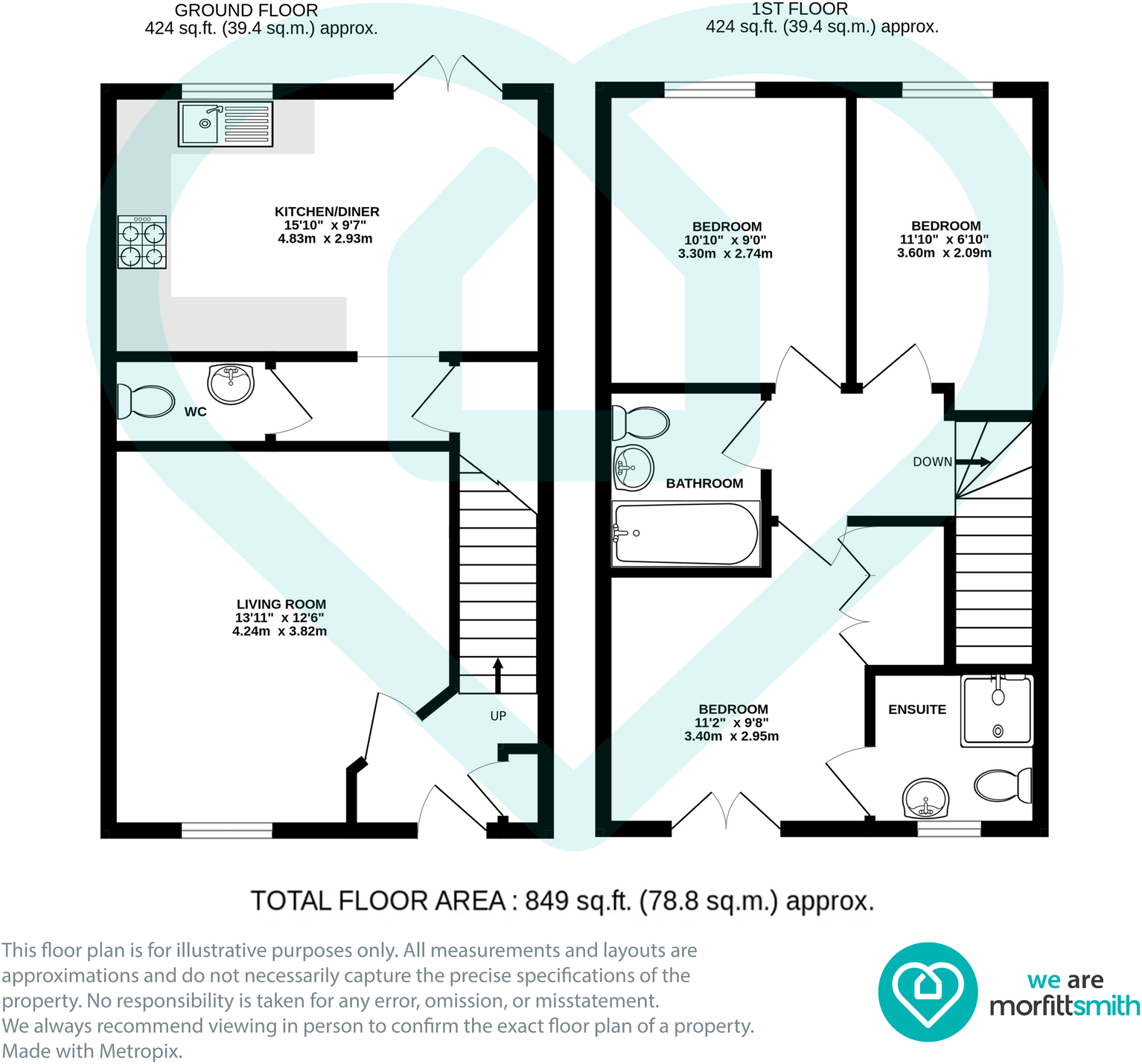 Creswell Drive, Waverley, S60 8DJ floorplan
