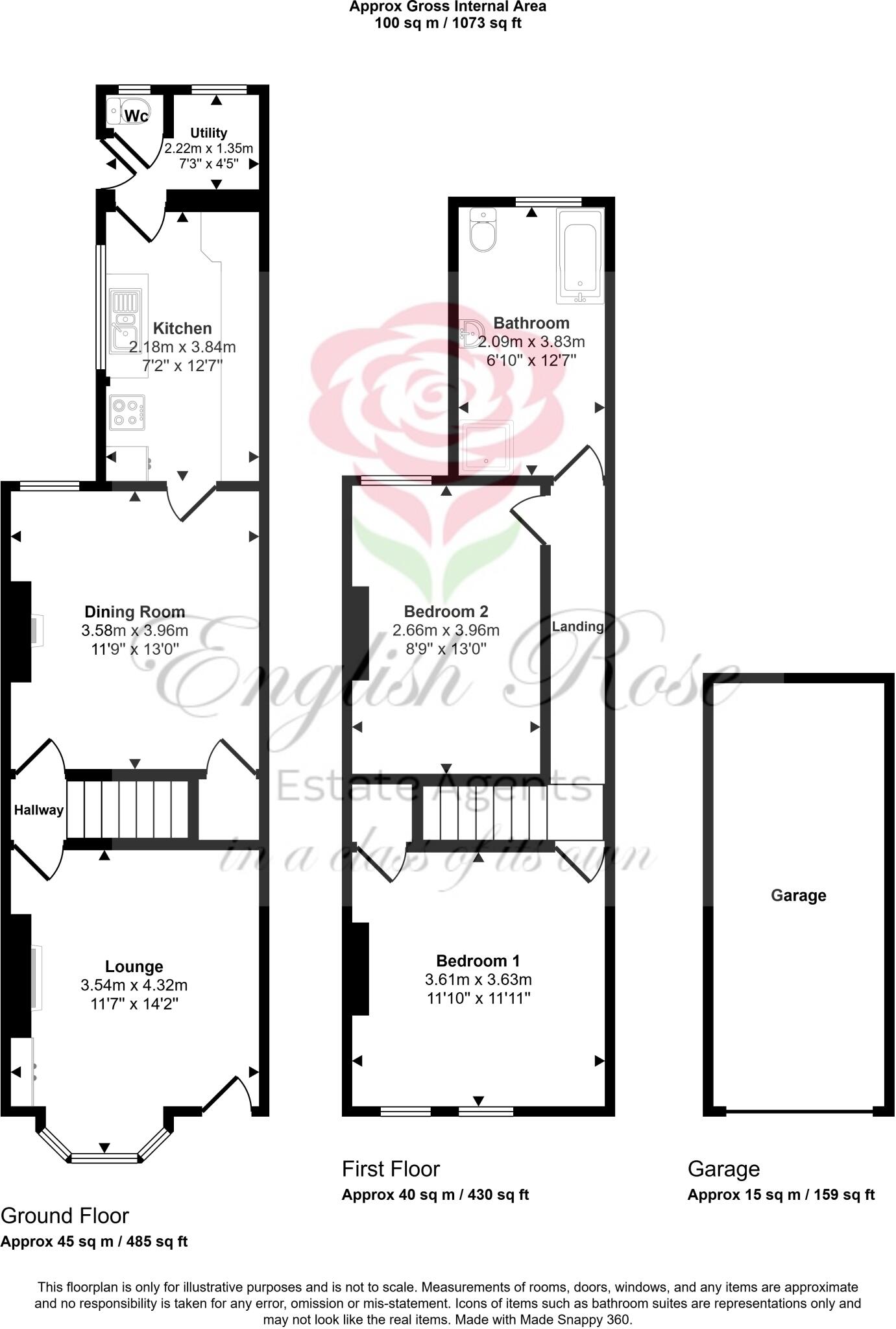 Kingsway, Kirkby in Ashfield floorplan