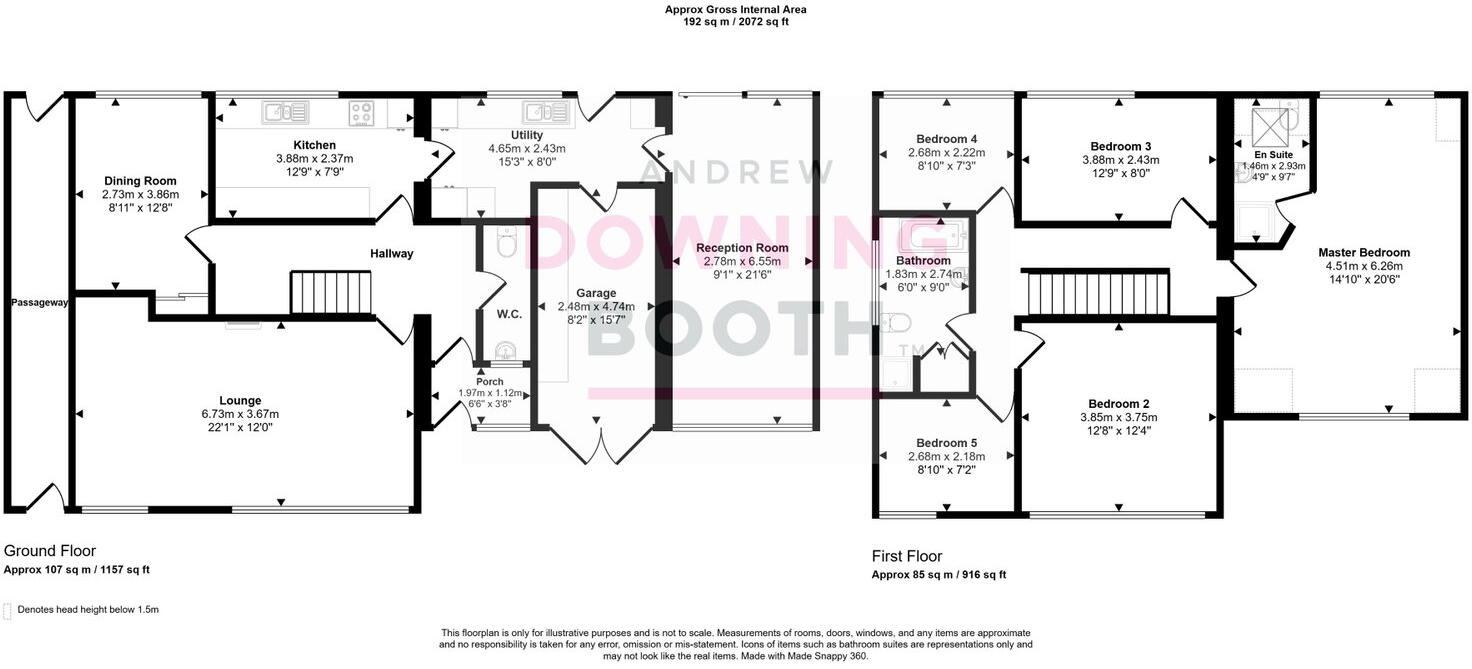 Leomansley View, Lichfield, WS13 8AP floorplan
