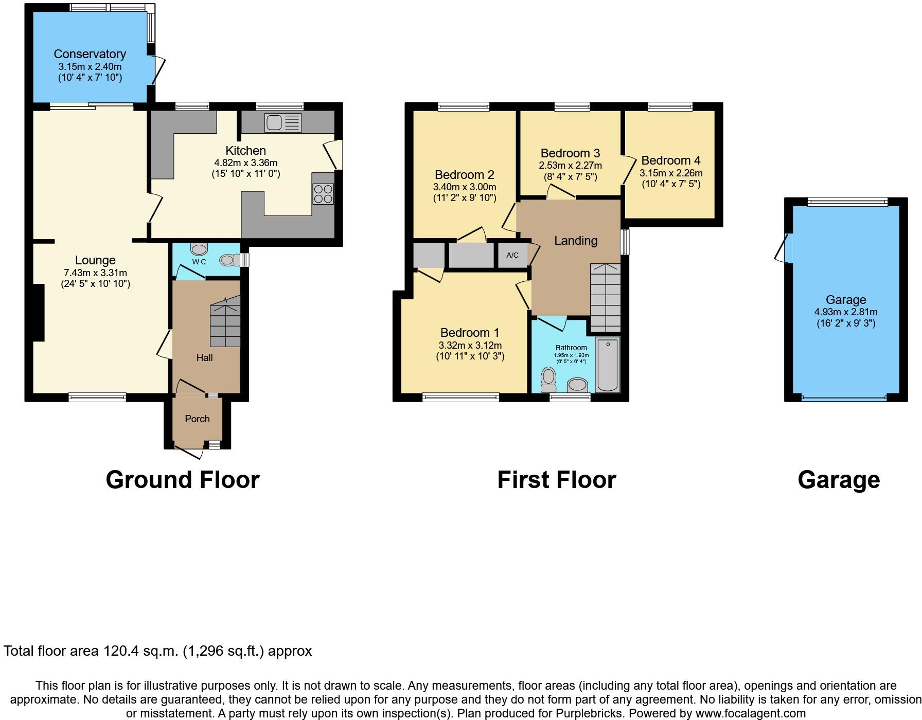 Parkfield Road, Sleaford, NG34 floorplan