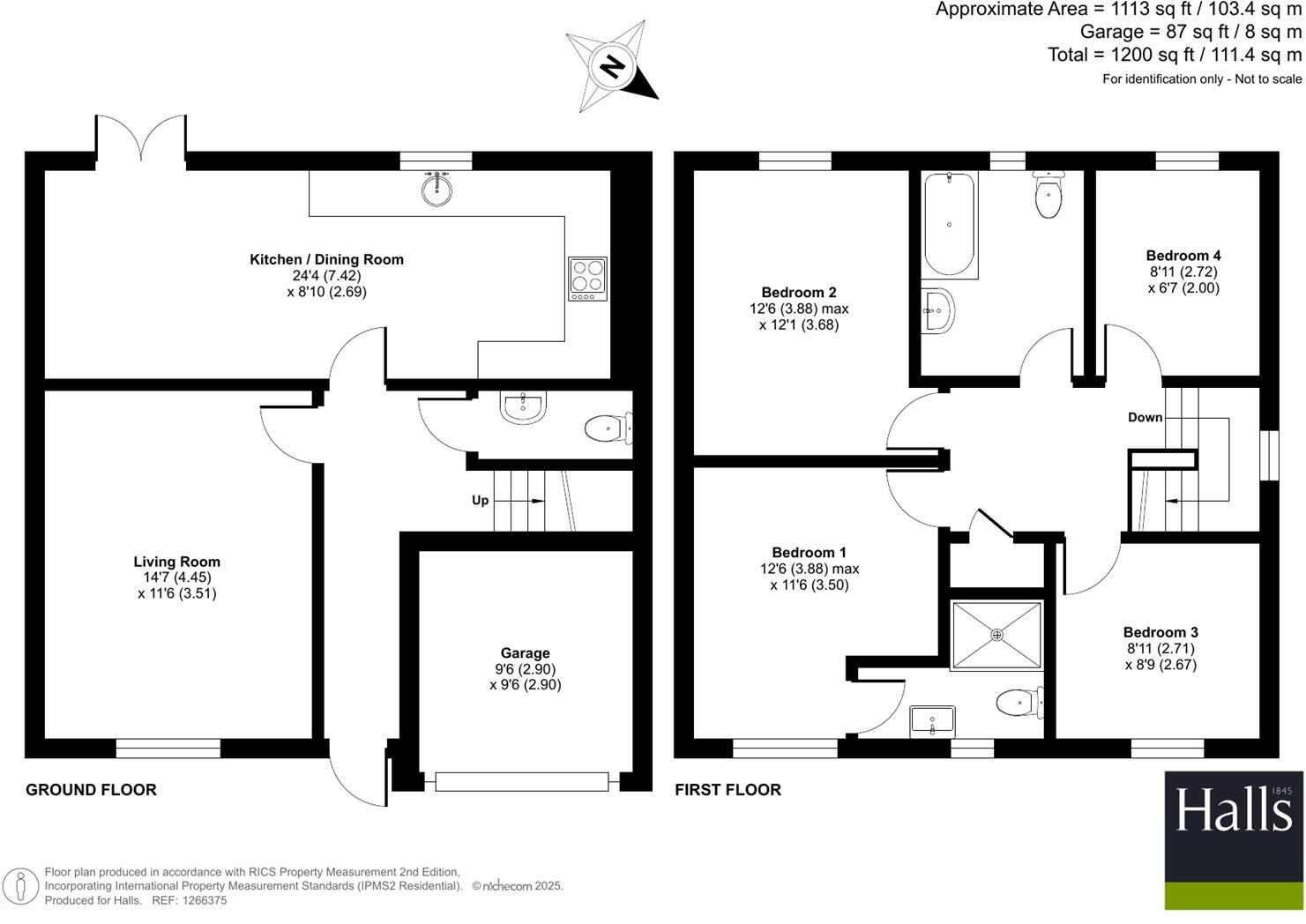 Tetchill Brook Road, Ellesmere. floorplan
