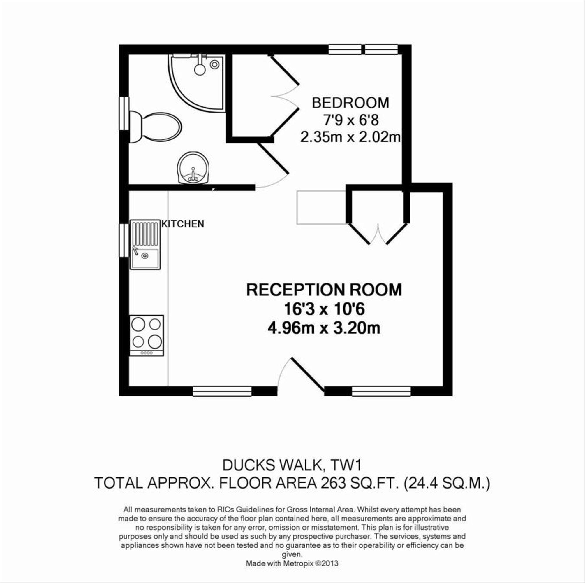 Ducks Walk, Twickenham Riverside floorplan
