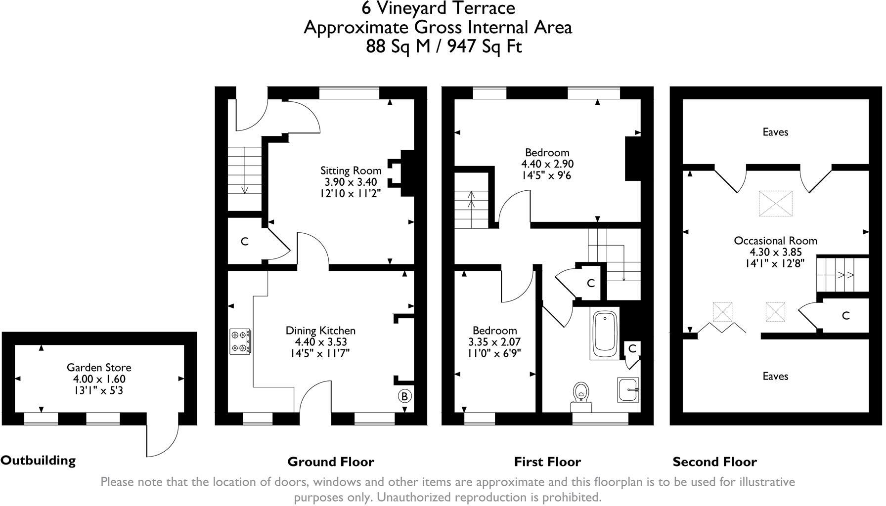 Hallmoor Road, Darley Dale floorplan