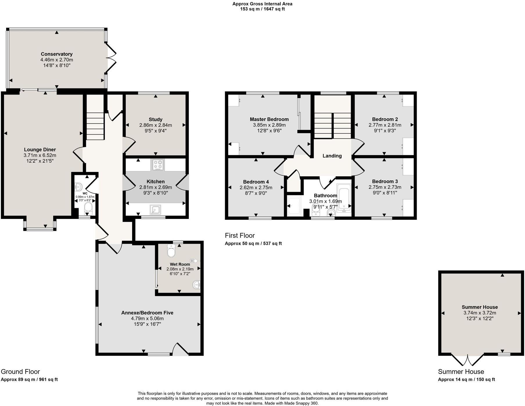Pasture Close, Warboys, PE28 floorplan