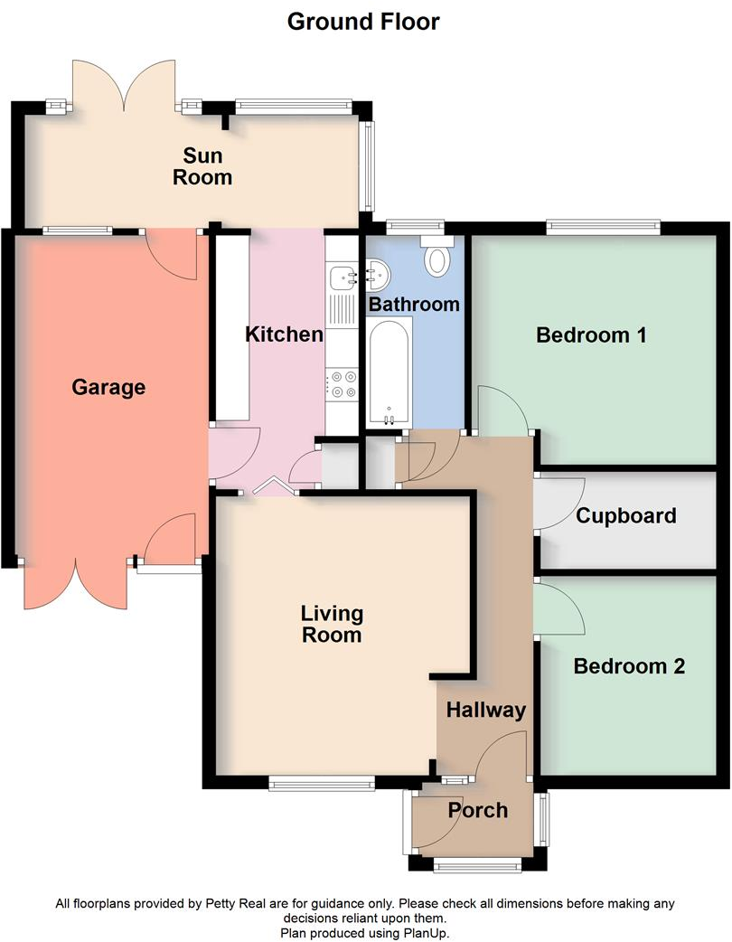 Tongue Lane, Buxton floorplan