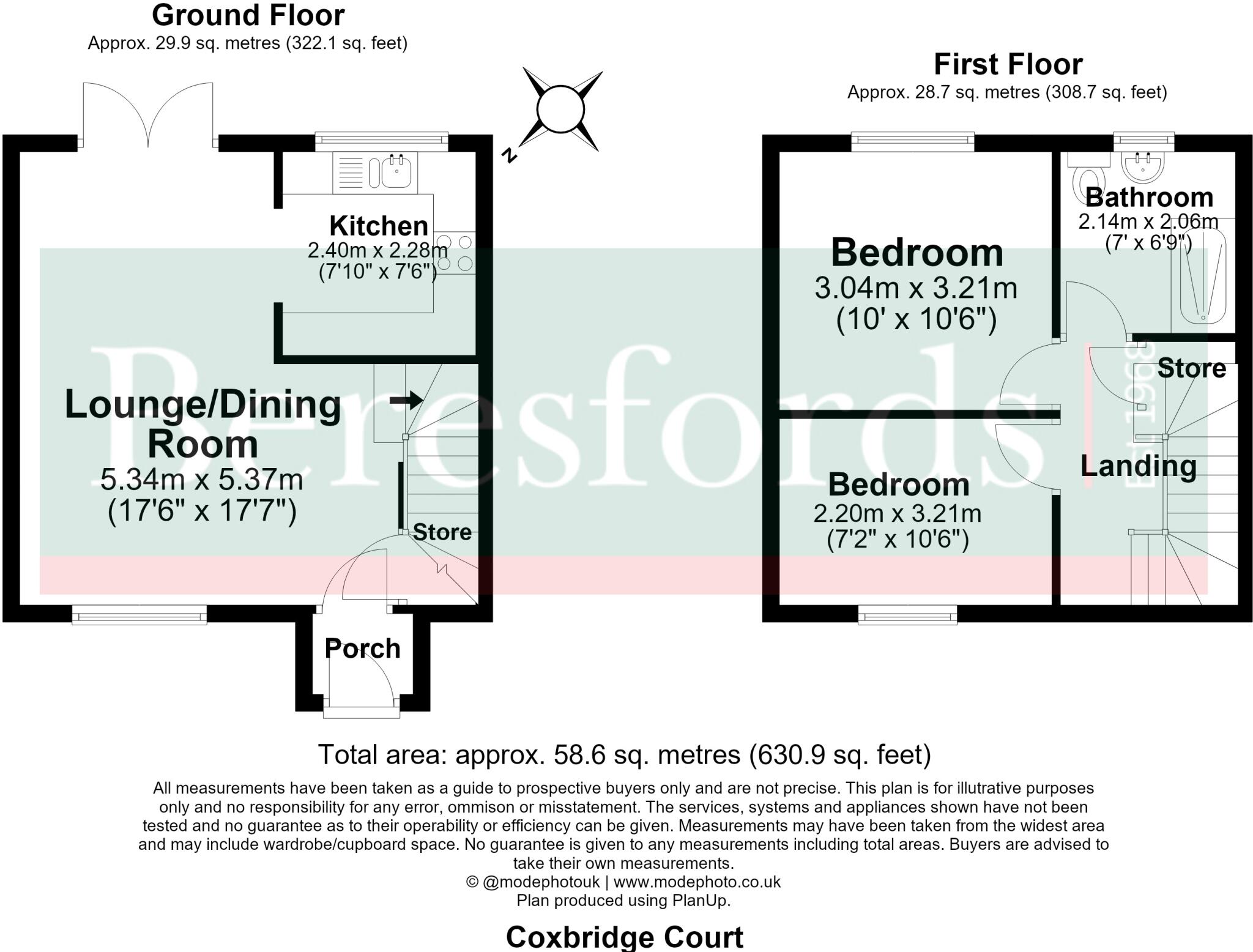 Coxbridge Court, Billericay, CM12 floorplan
