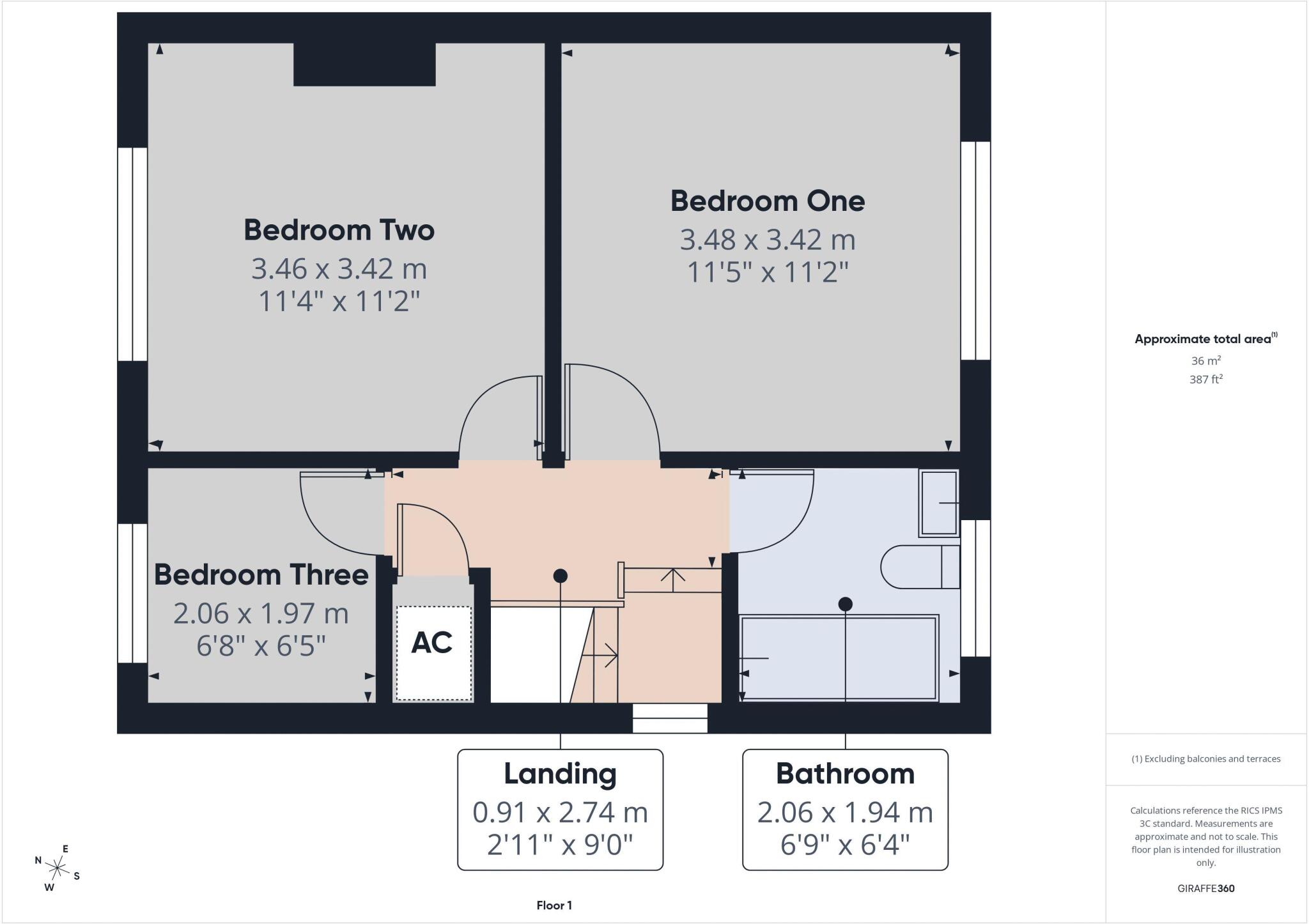Caterham On The Hill floorplan