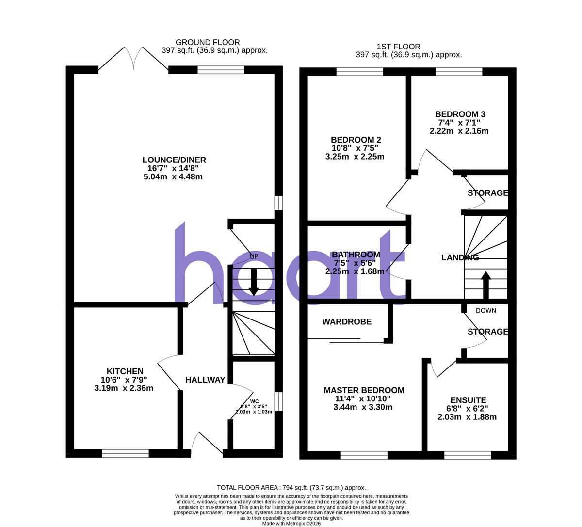 Harthill Road, Derby floorplan